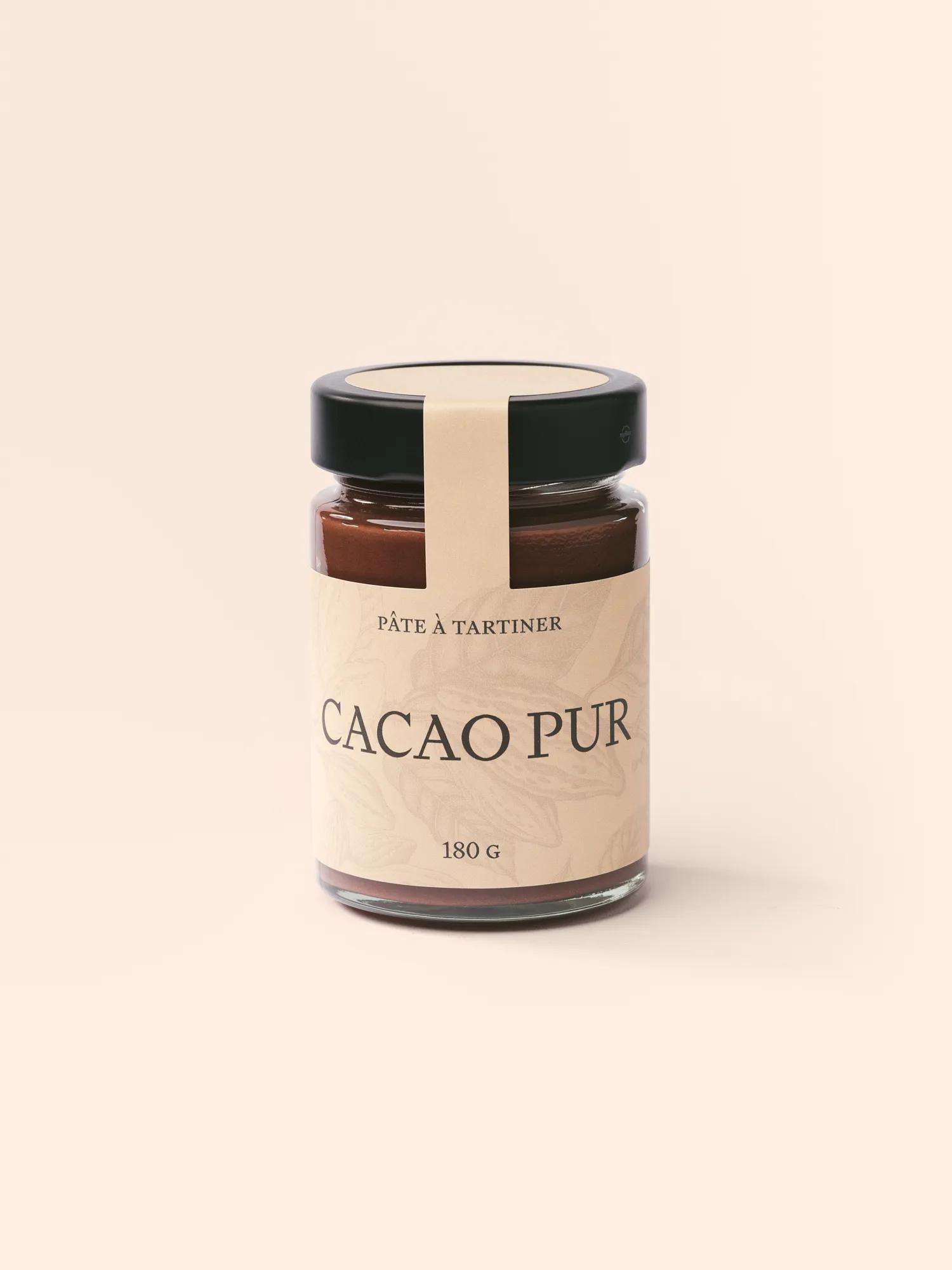 Les pâtes à tartiner - Cacao pur