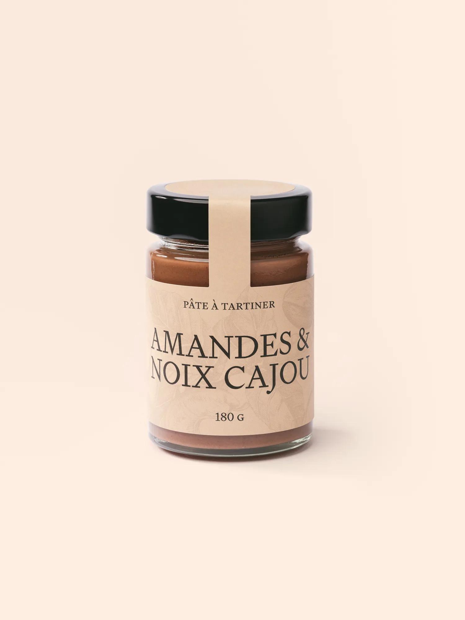Les pâtes à tartiner - Amandes & Noix de cajou