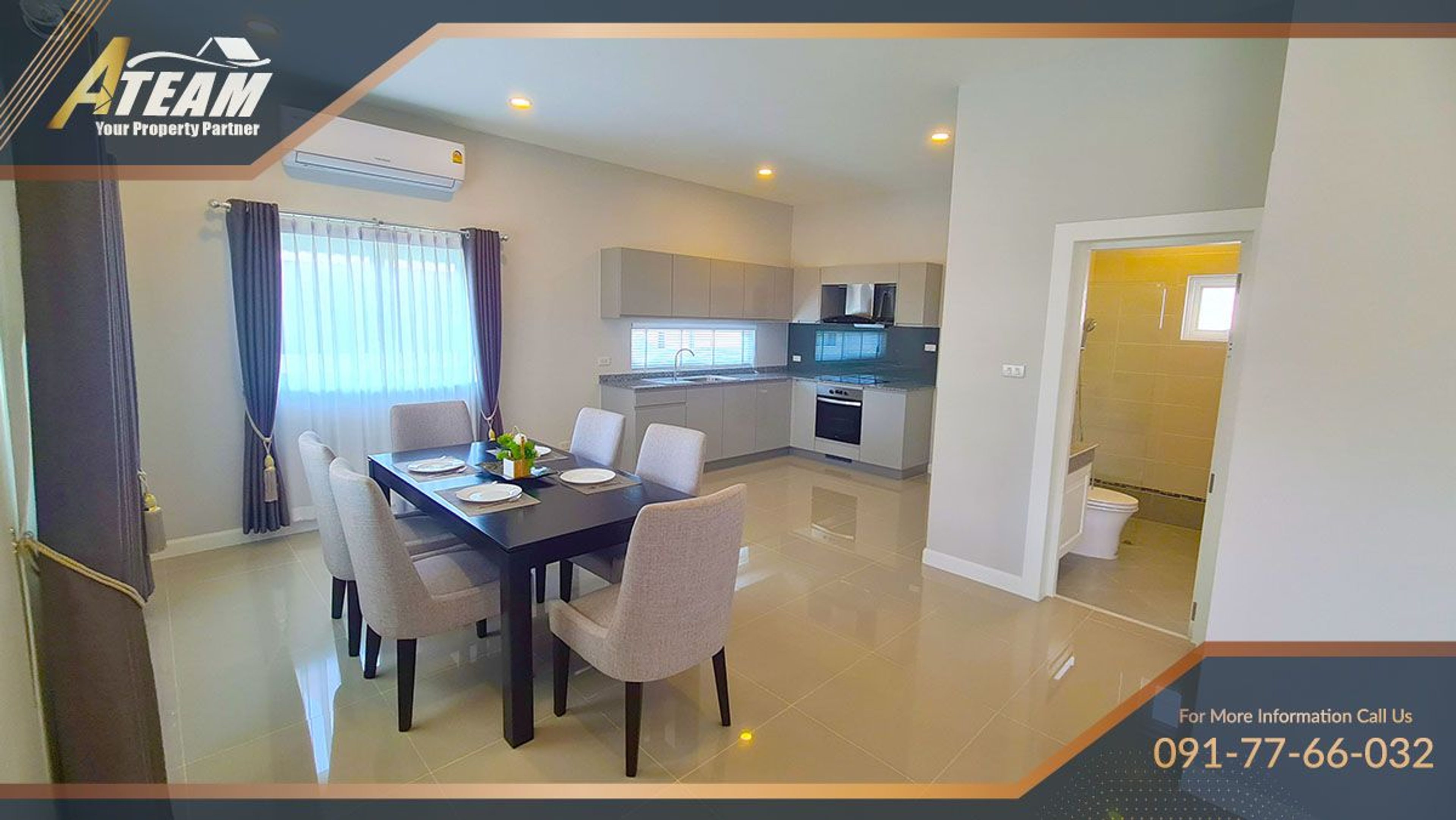 Very modern European house with 3 bedrooms and 3 Bathrooms thumbnail 13