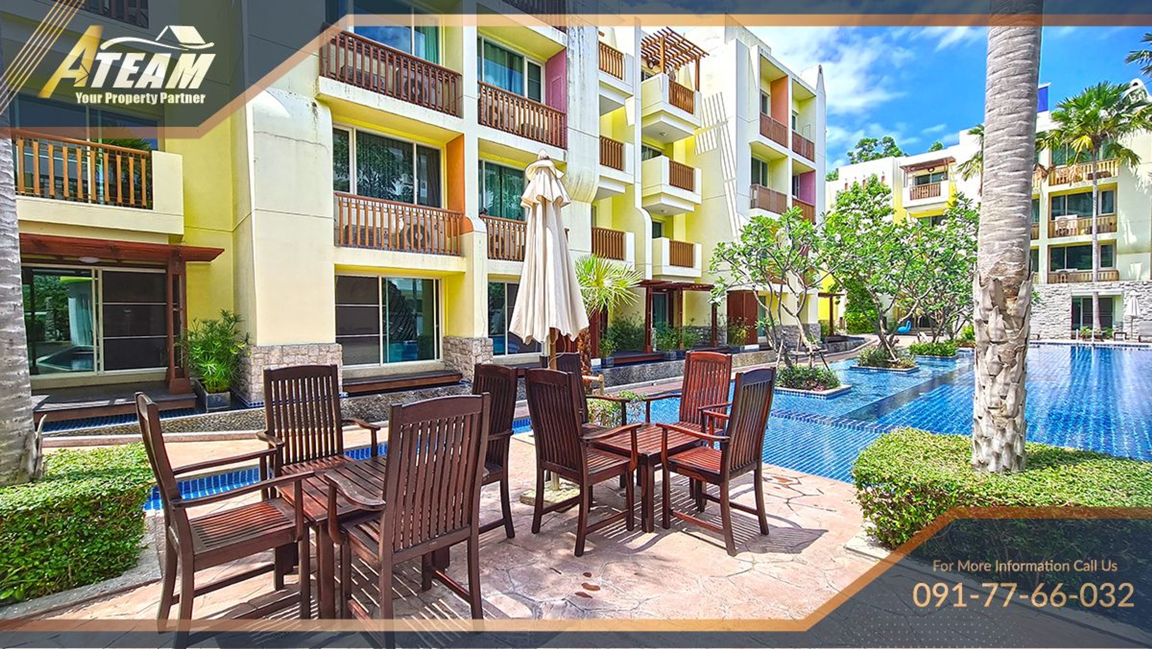Apartment / Condo For Rent - - 2 Bedrooms - 2 Bathrooms - Price ฿45,00 thumbnail 3