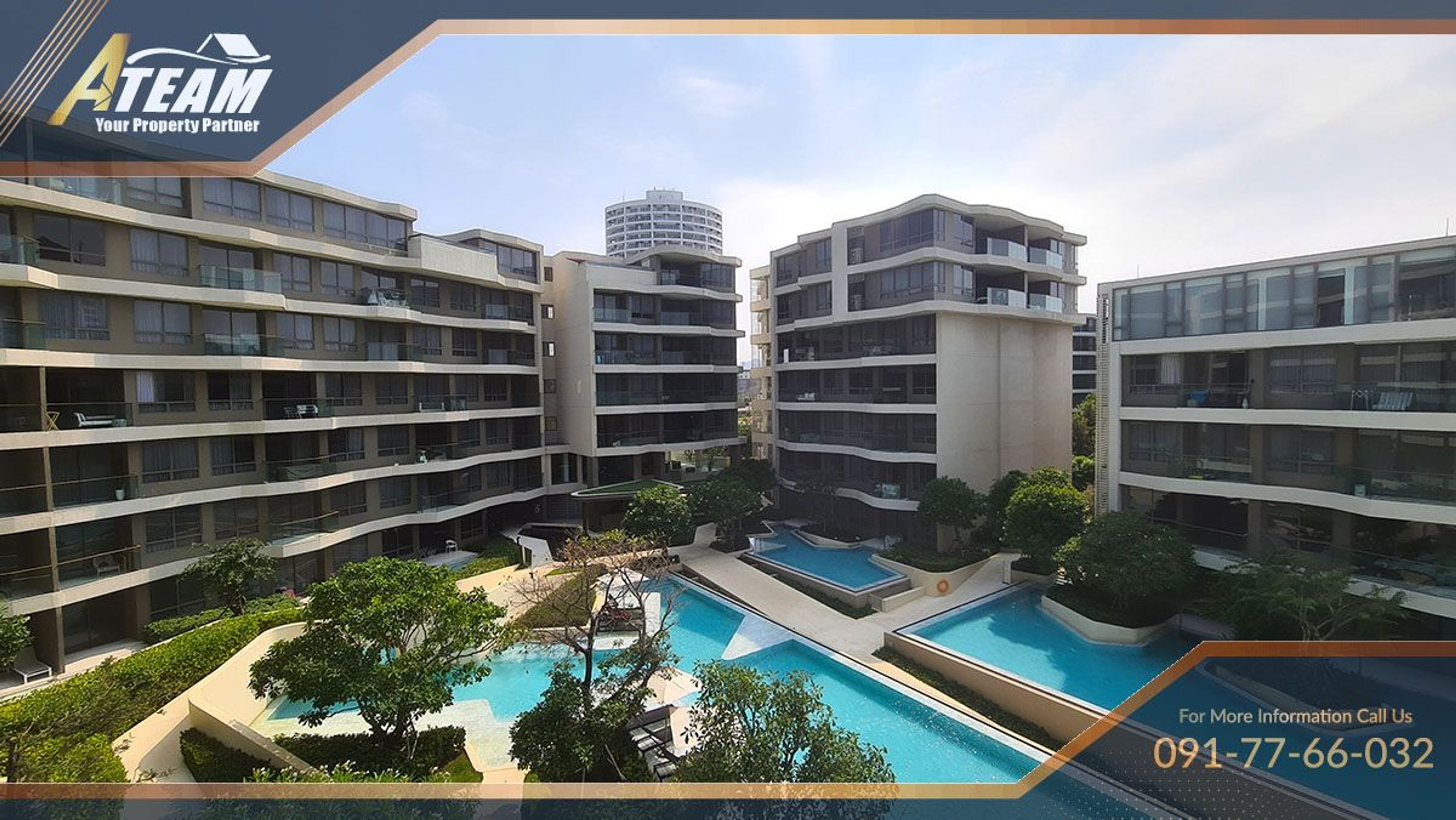 Apartment / Condo For Rent - - 2 Bedrooms - 2 Bathrooms - Price ฿45,00