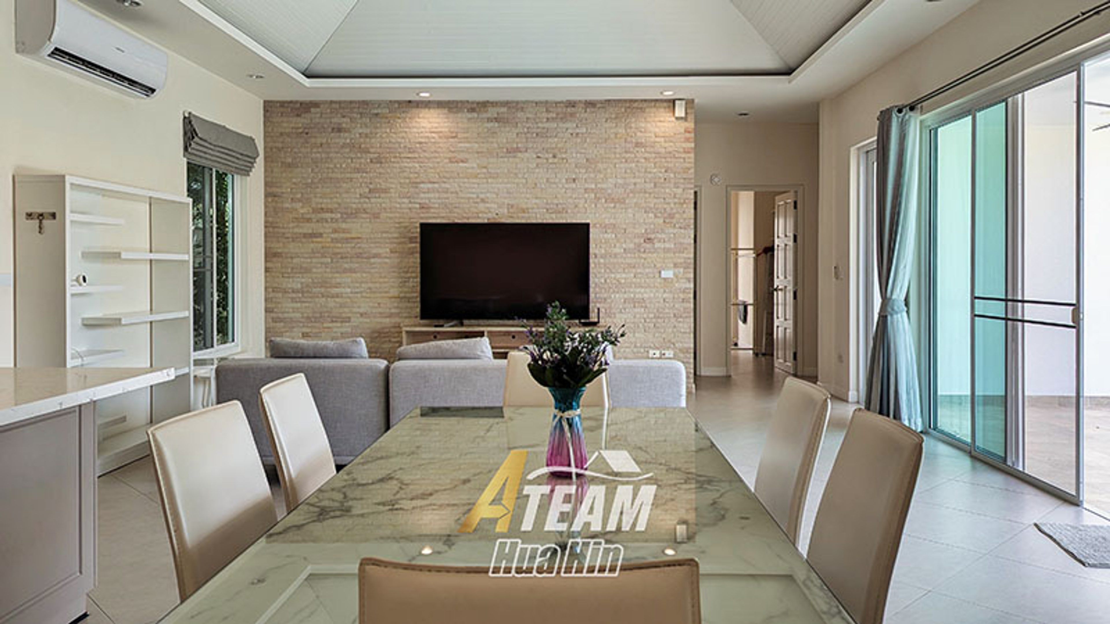 3 bedroom Pool Villa for rent near Plam Hill golf club- Eden Village thumbnail 7