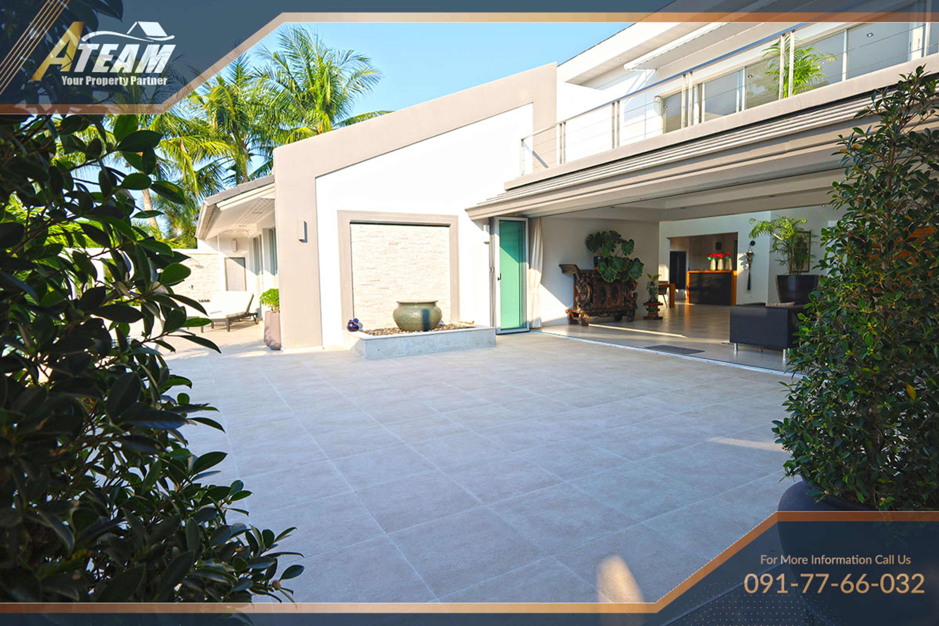 Unique Design  5 Bedroom Villa with stunning  golf view at Palm Hills thumbnail 13