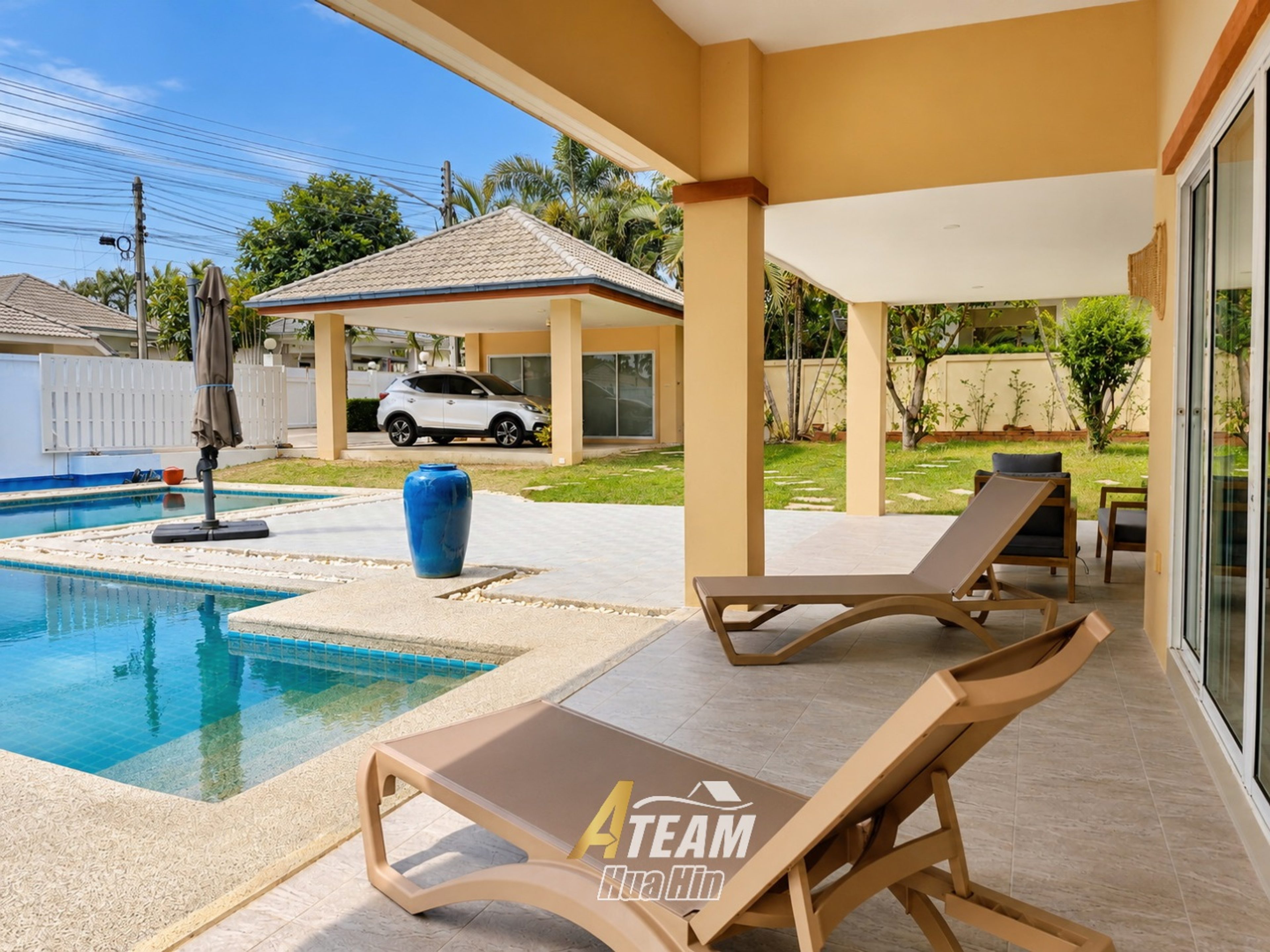  FOR RENT | Where Comfort Meets Tropical Living | 4-Bedroom Pool Villa | Gold Village, Hua Hin Soi 88 thumbnail 3