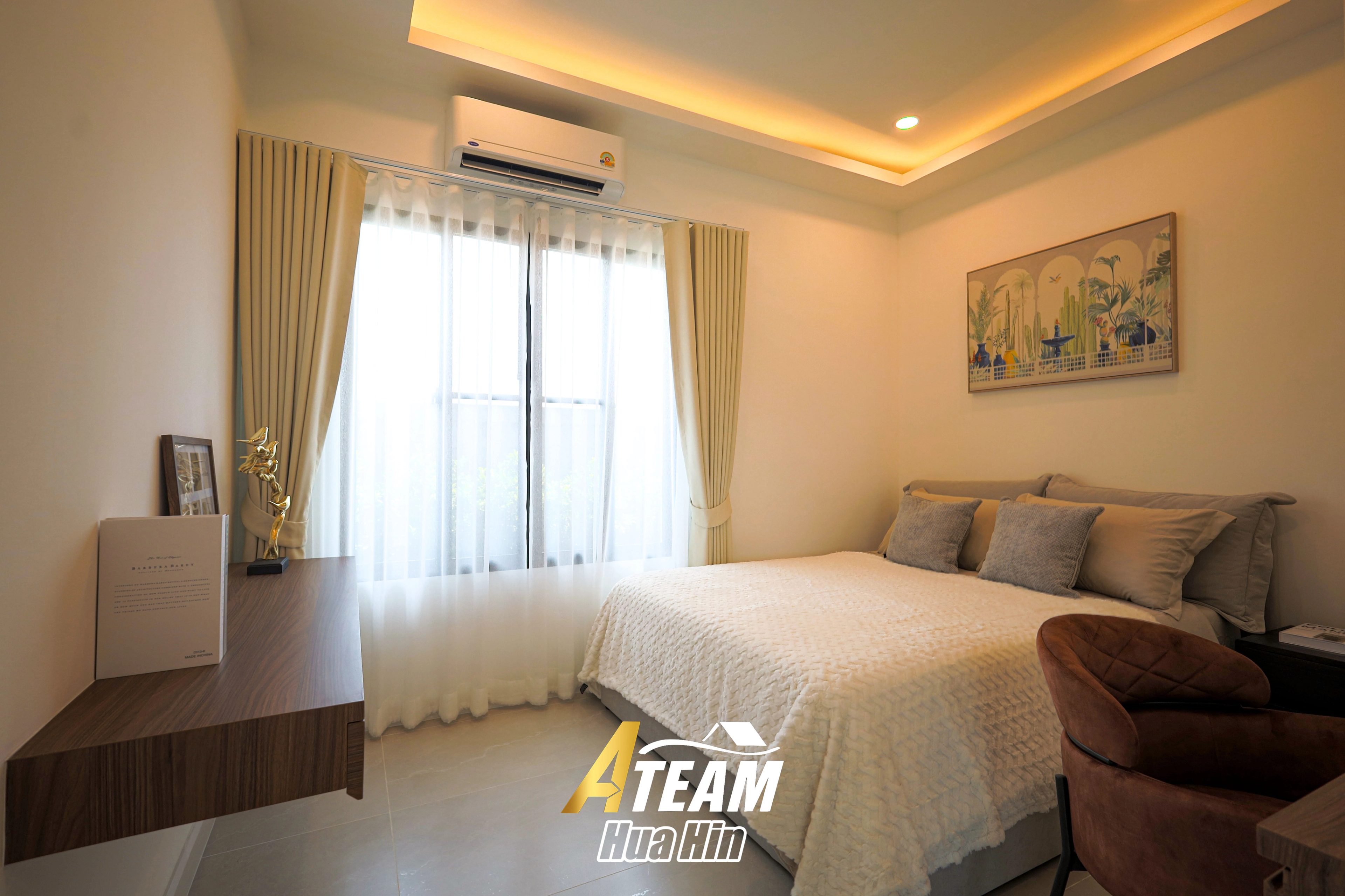 Modern 3-Bedroom Pool Villa at La Vallee Raintree Residence, Thap Tai thumbnail 15