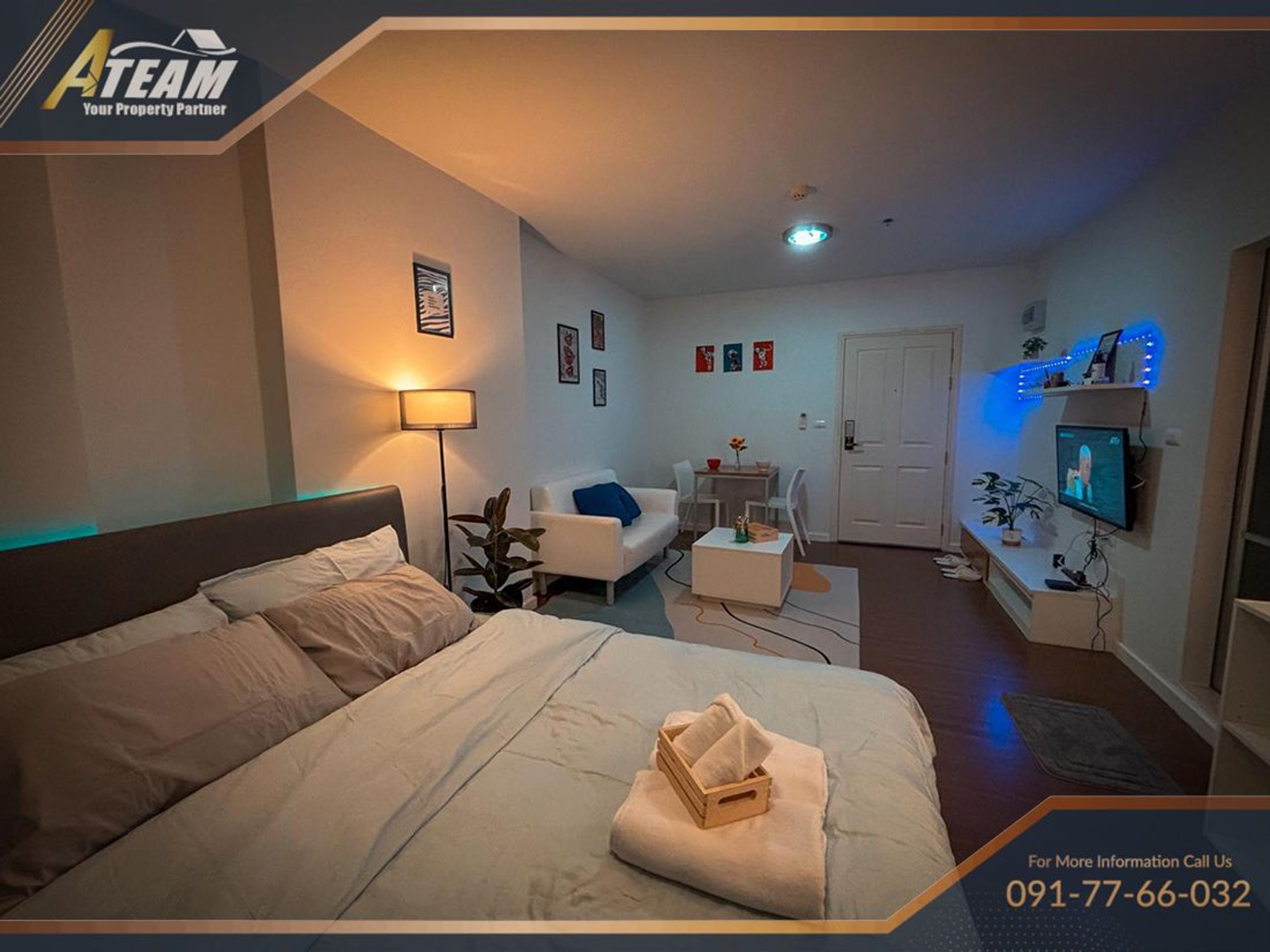 Baan Kiang Fah 1 Bedroom for sale - 24th floor thumbnail 2