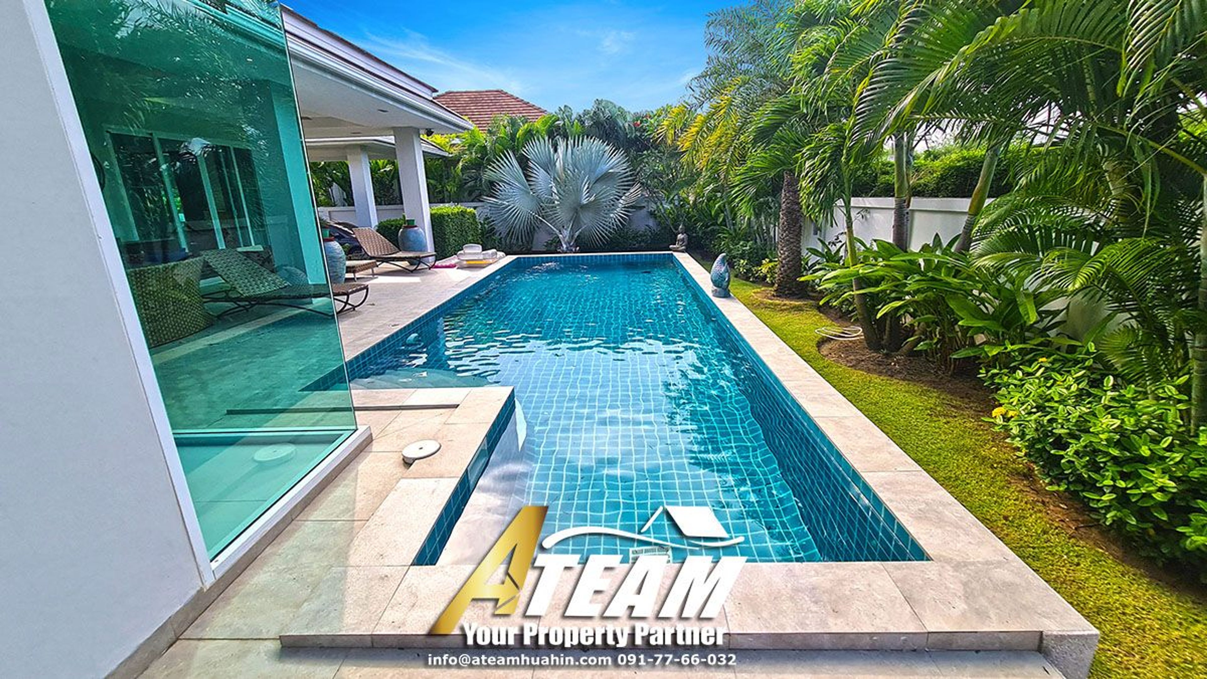 Comfortable 3-Bedroom Pool Villa for Rent in Woodlands Residences 