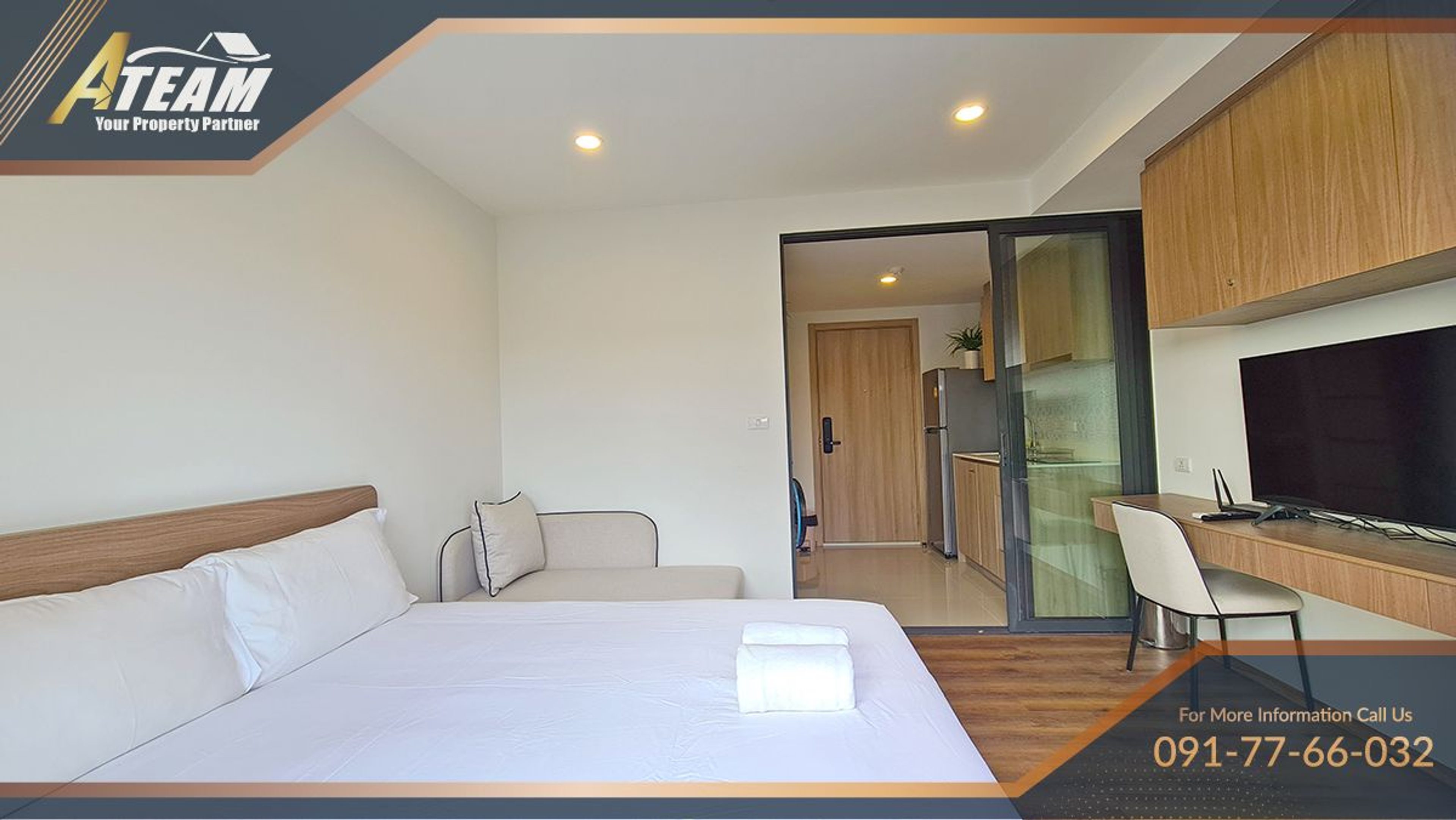 Apartment / Condo For Rent - - 1 Bedroom - 1 Bathroom - Price ฿12,000  thumbnail 17