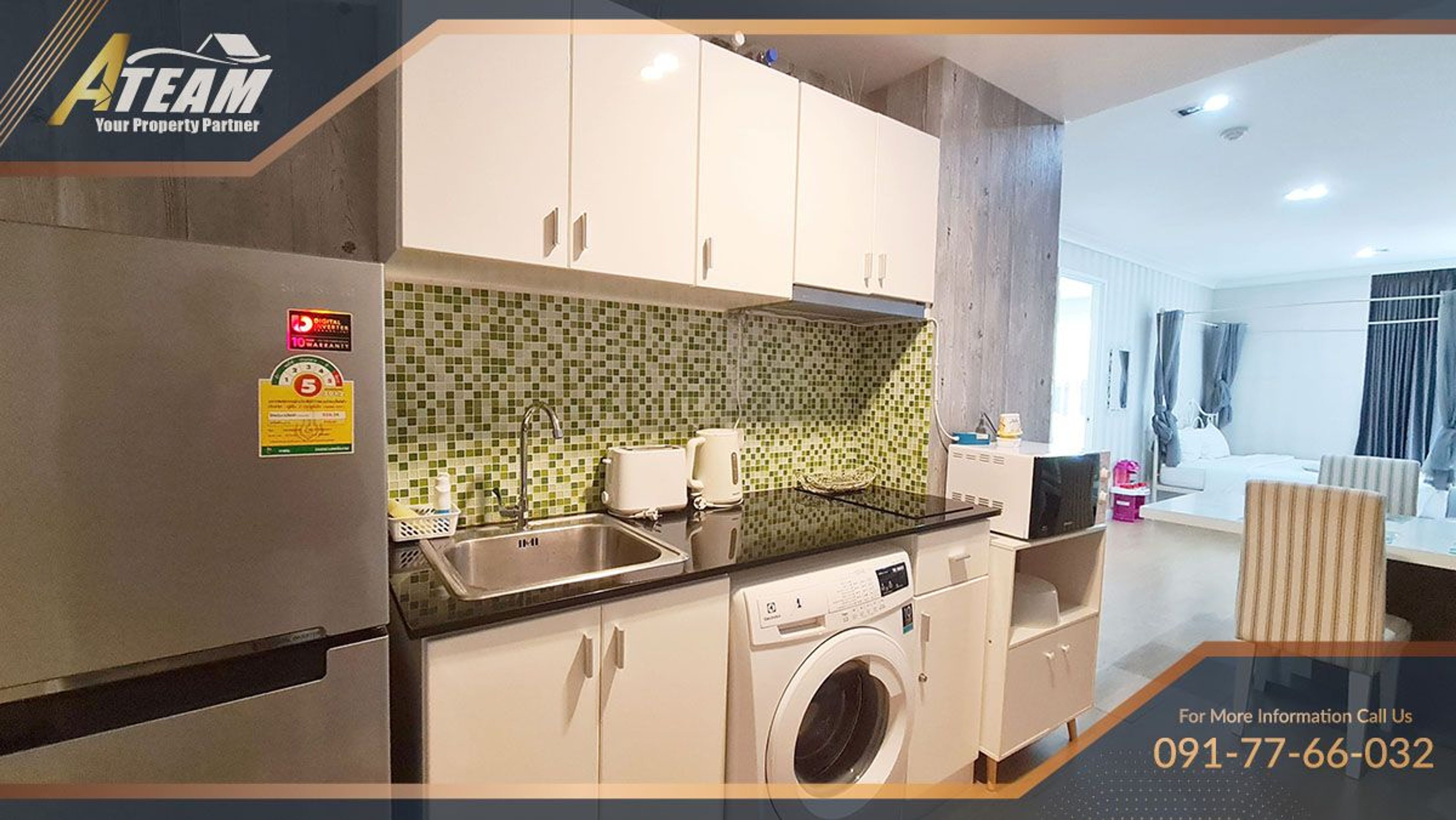 Apartment / Condo For Rent - - 2 Bedrooms - 2 Bathrooms - Price ฿35,00 thumbnail 3