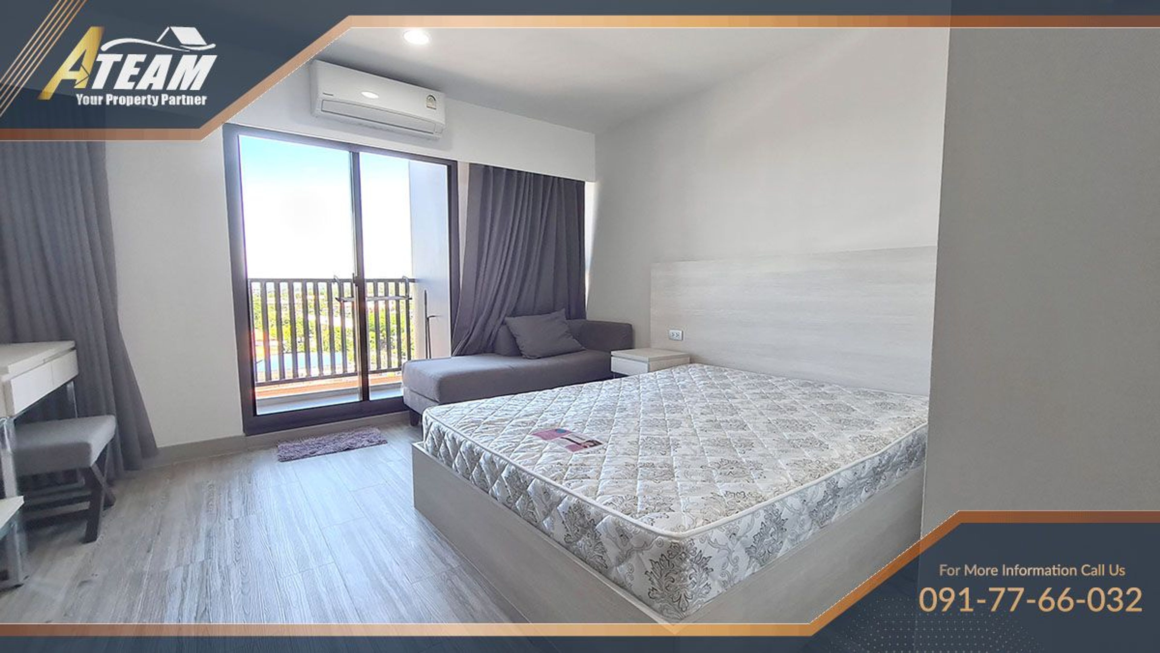 Apartment / Condo For Rent - - 1 Bedroom - 1 Bathroom - Price ฿12,000  thumbnail 6