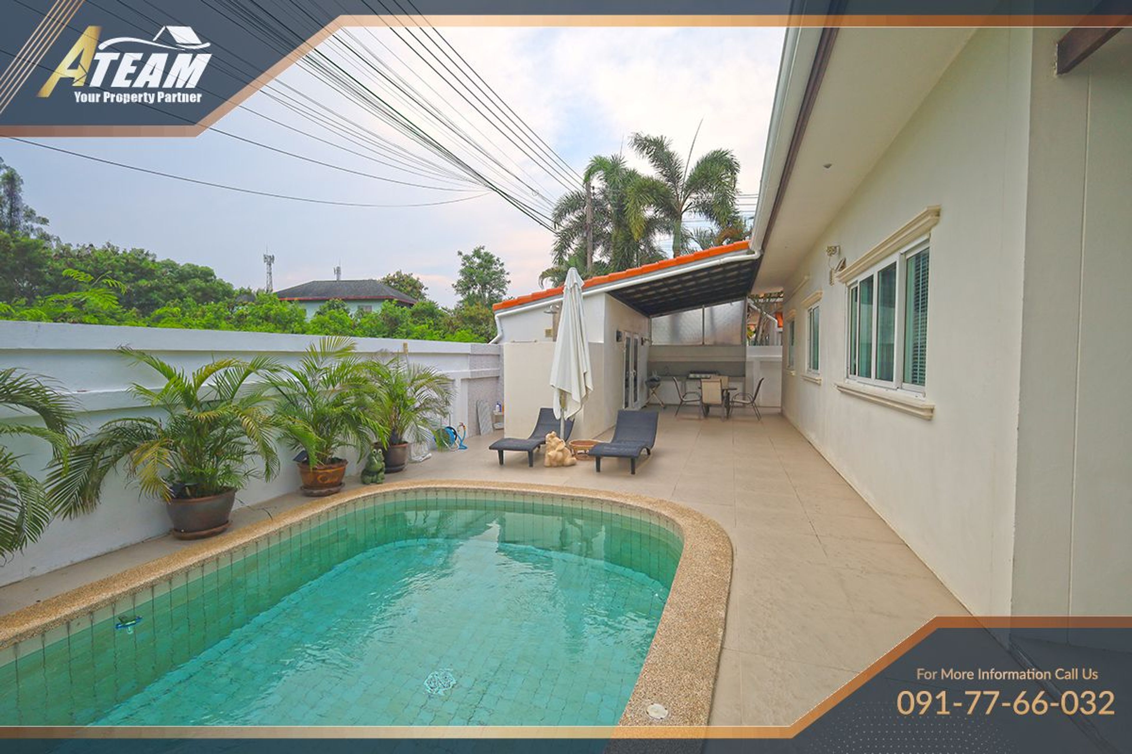 Corner 3-Bedroom Pool Villa for Sale – Orchid Paradise Homes, Hua Hin thumbnail 9