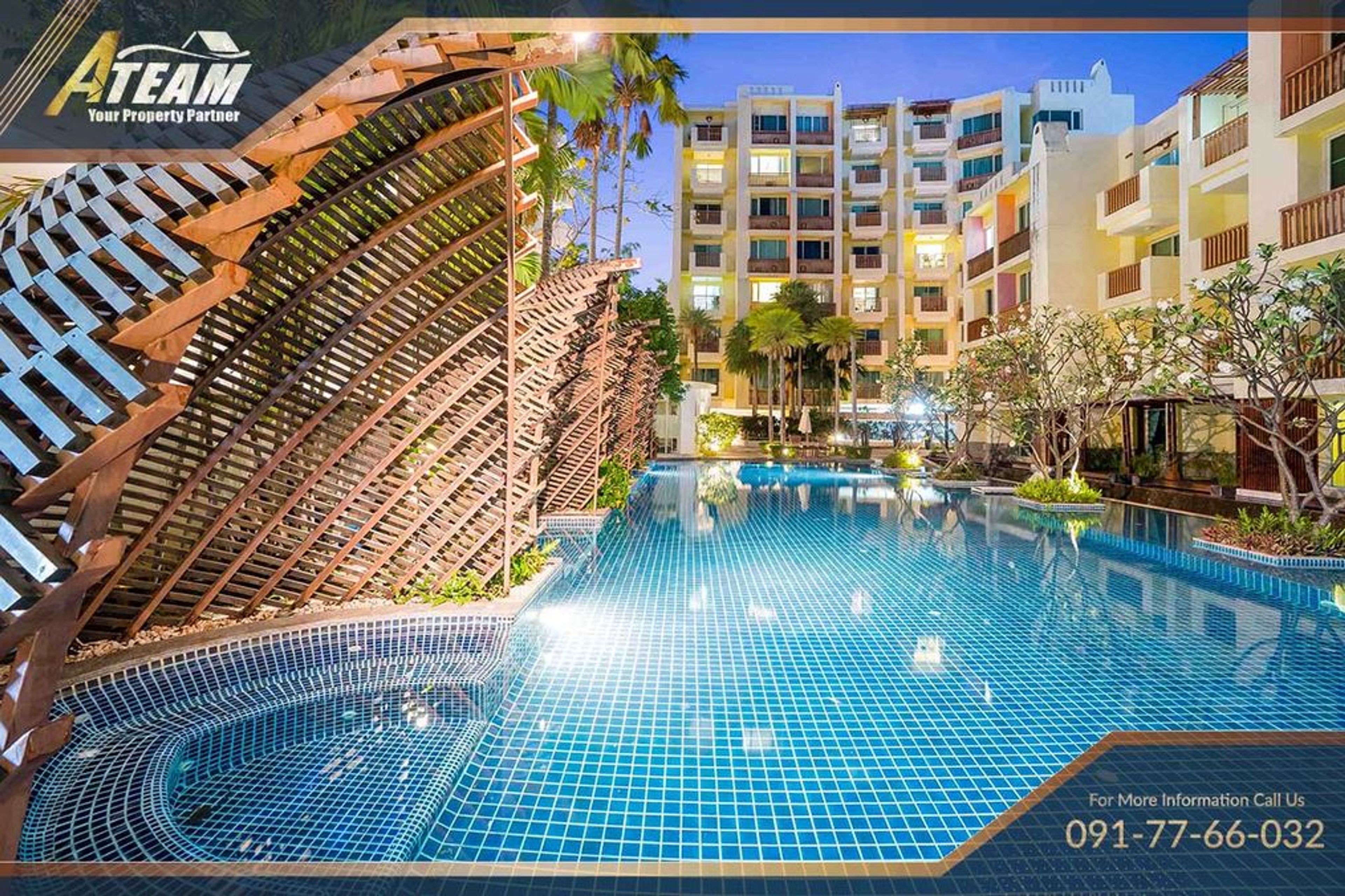 3-bedrooms 100 SQM Condo at Myconos (center Hua Hin) thumbnail 9