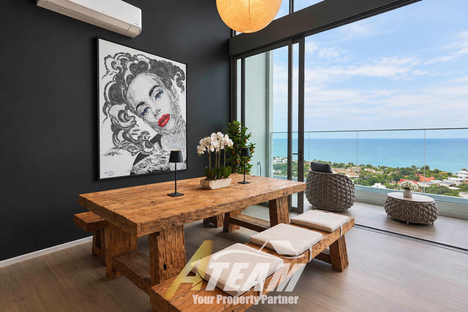 For-Rent “Sky-High Duplex Penthouse at VEHHA Hua Hin | Private Living Across Floors 30–31”