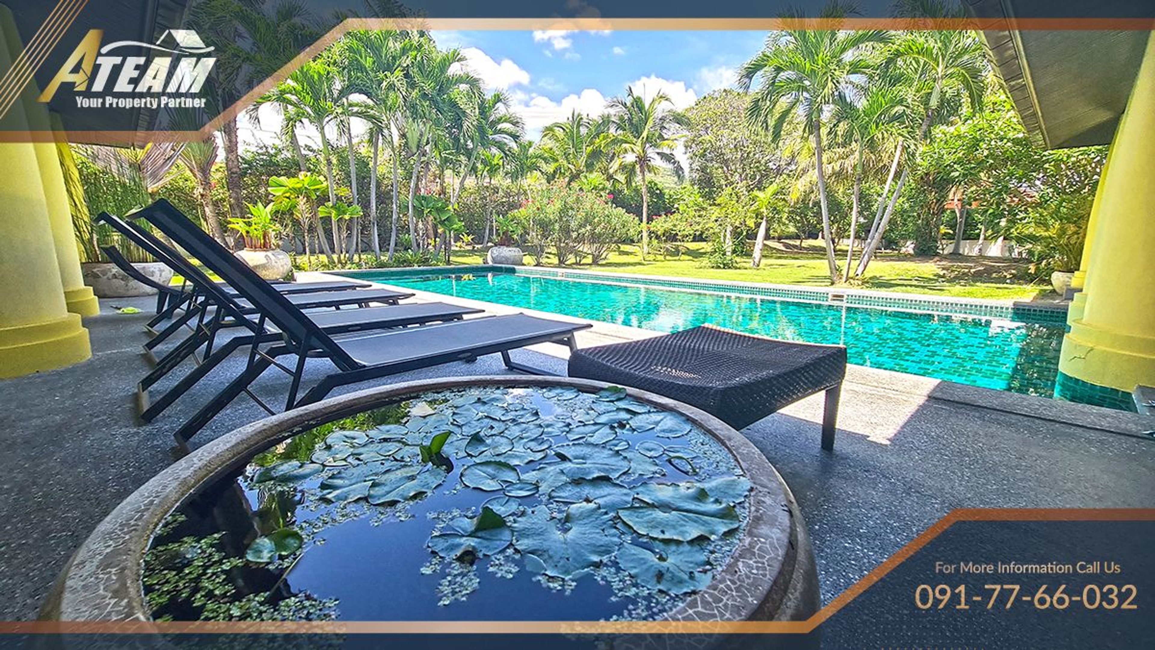 4 Bedrooms 5 Bathrooms Balistyle Poolvilla close to Soi 114 thumbnail 4