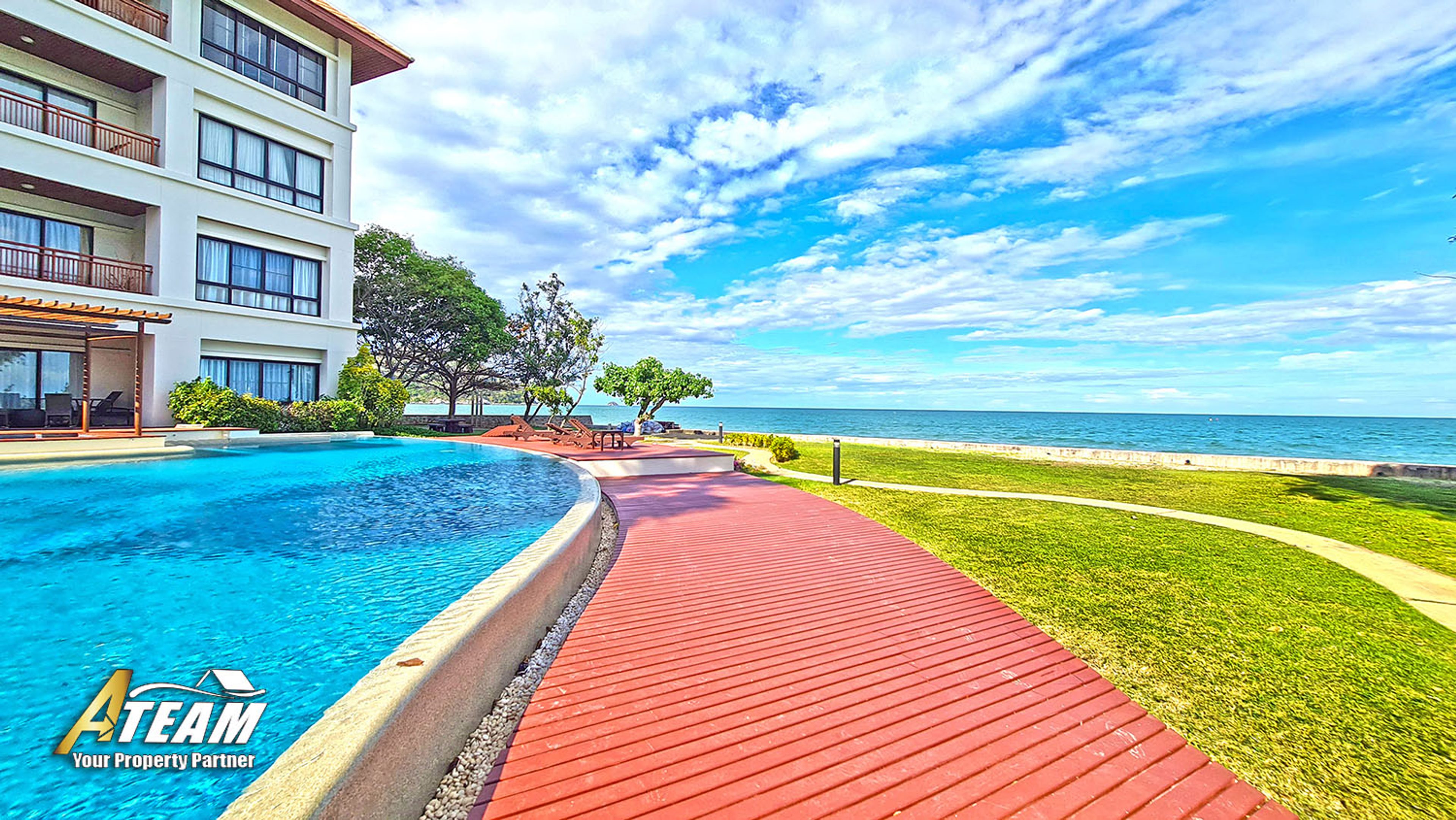 Beachfront sea view condo in Khao Tao, Santipura thumbnail 40