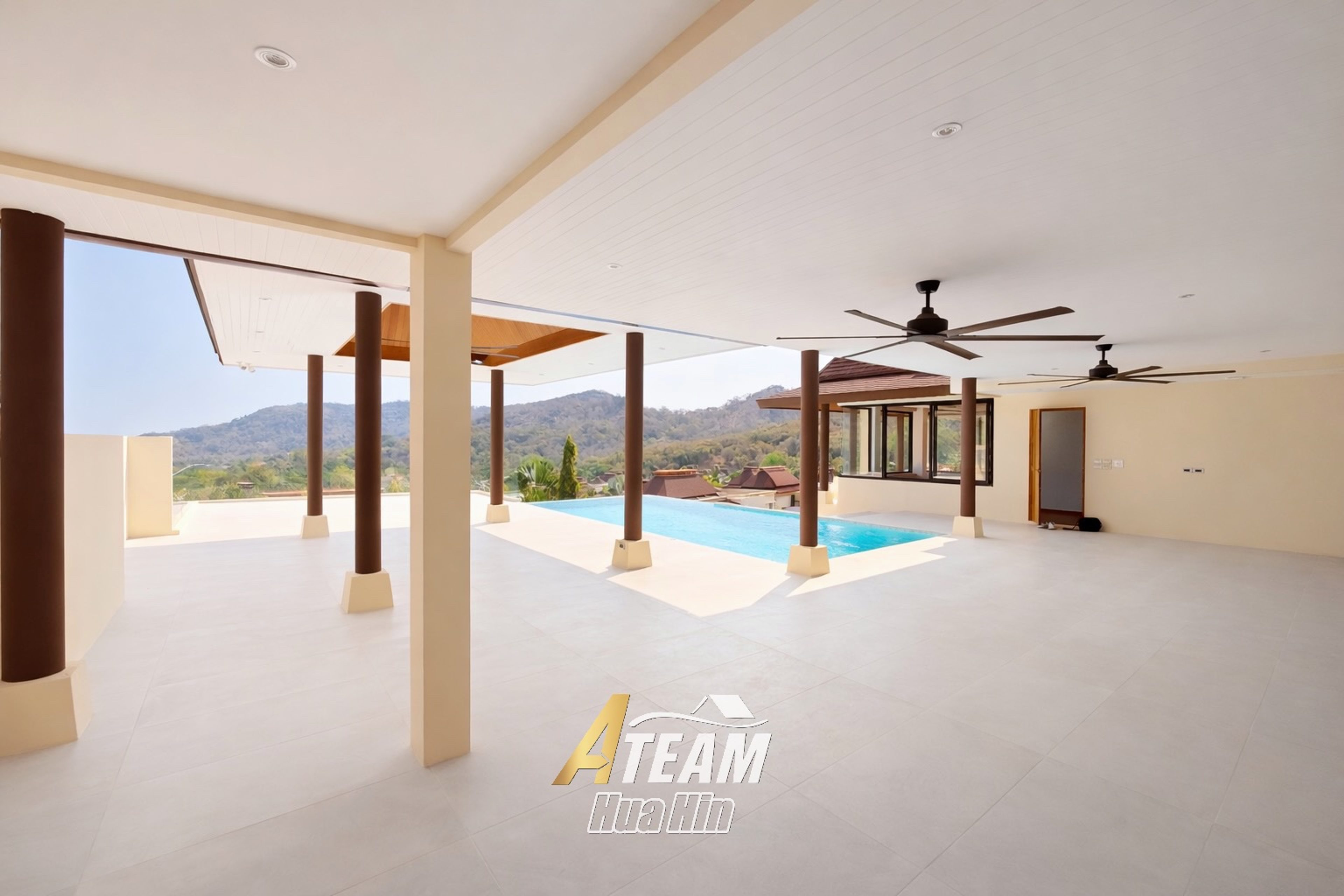 Brand-New Luxury Villa with  Panoramic Sea Views in Panorama Khao Tao thumbnail 14