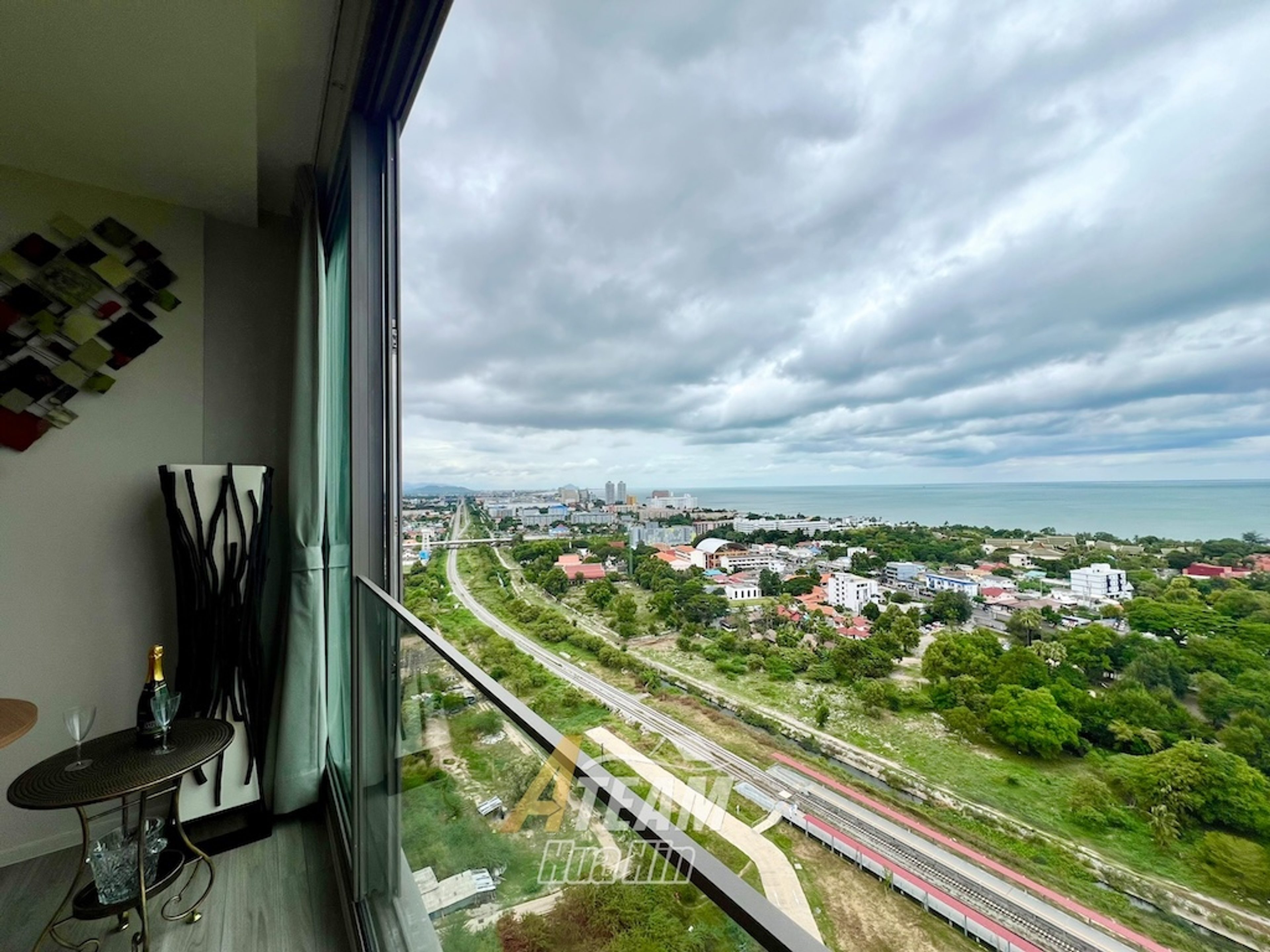 High Floor Sea view Condo for rent at Vehha Hua Hin thumbnail 30