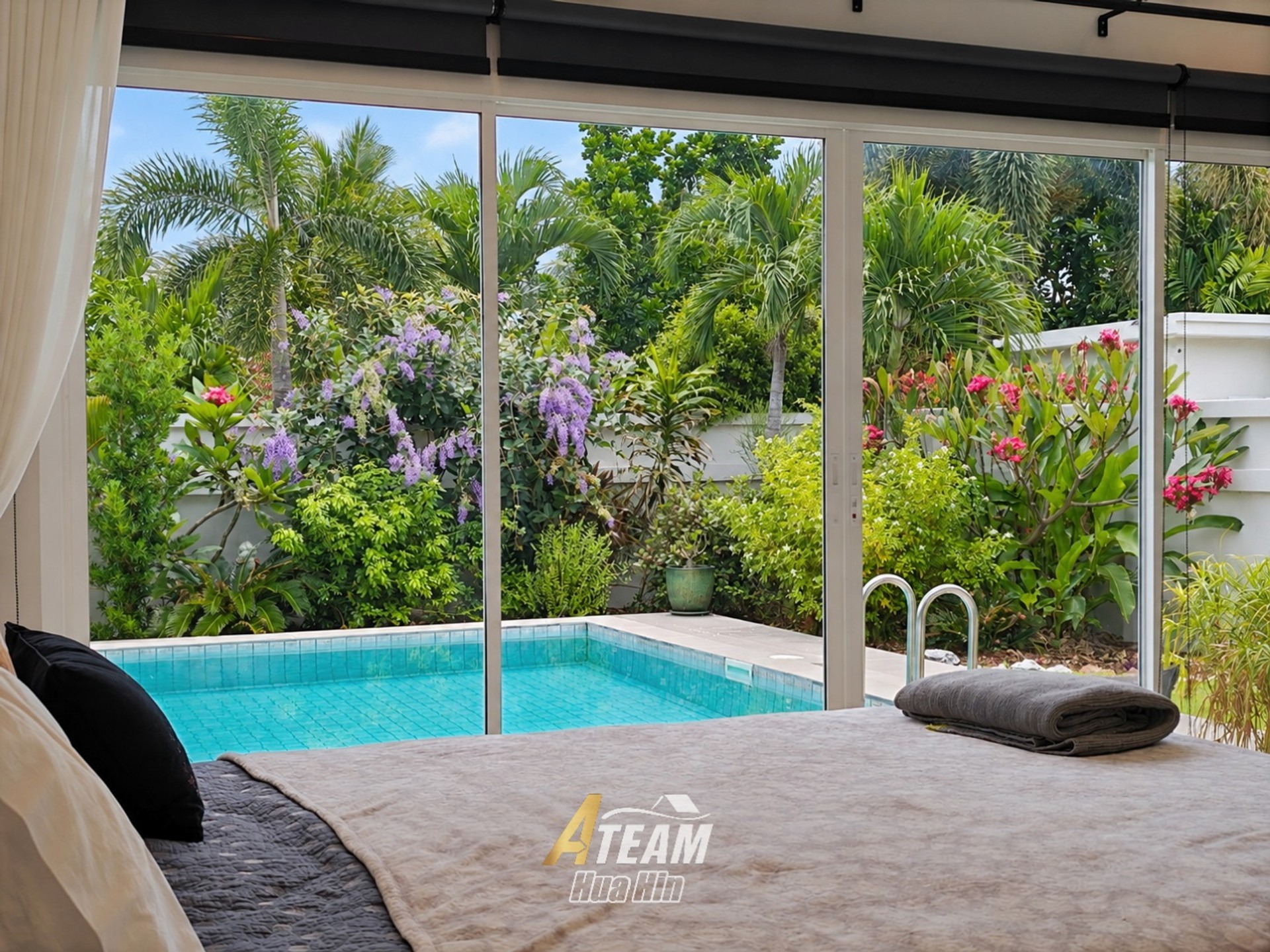 Spacious 4-Bedroom Pool Villa in Black Mountain Area