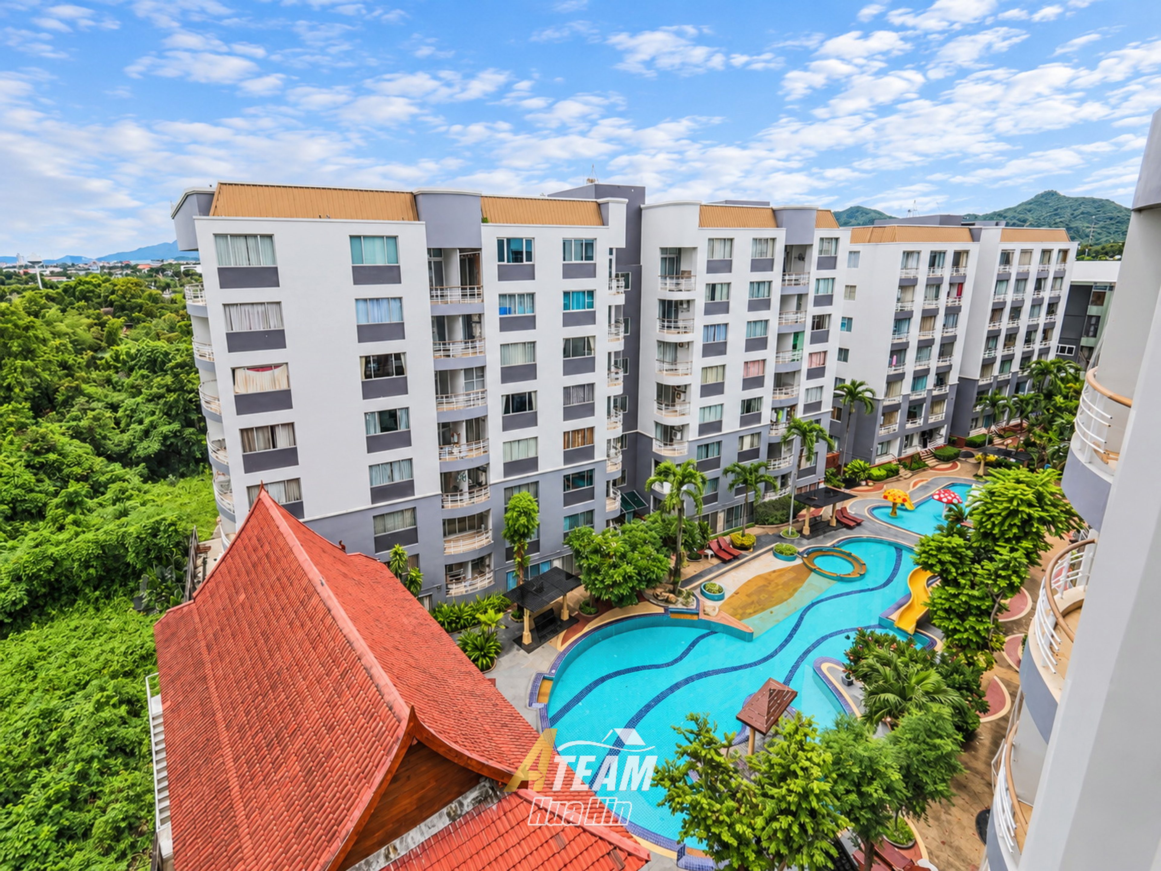 Eigentumswohnungen mit Meerblick im obersten Stockwerk zum Verkauf in Hin Nam, Hua Hin, Vorschaubild 9