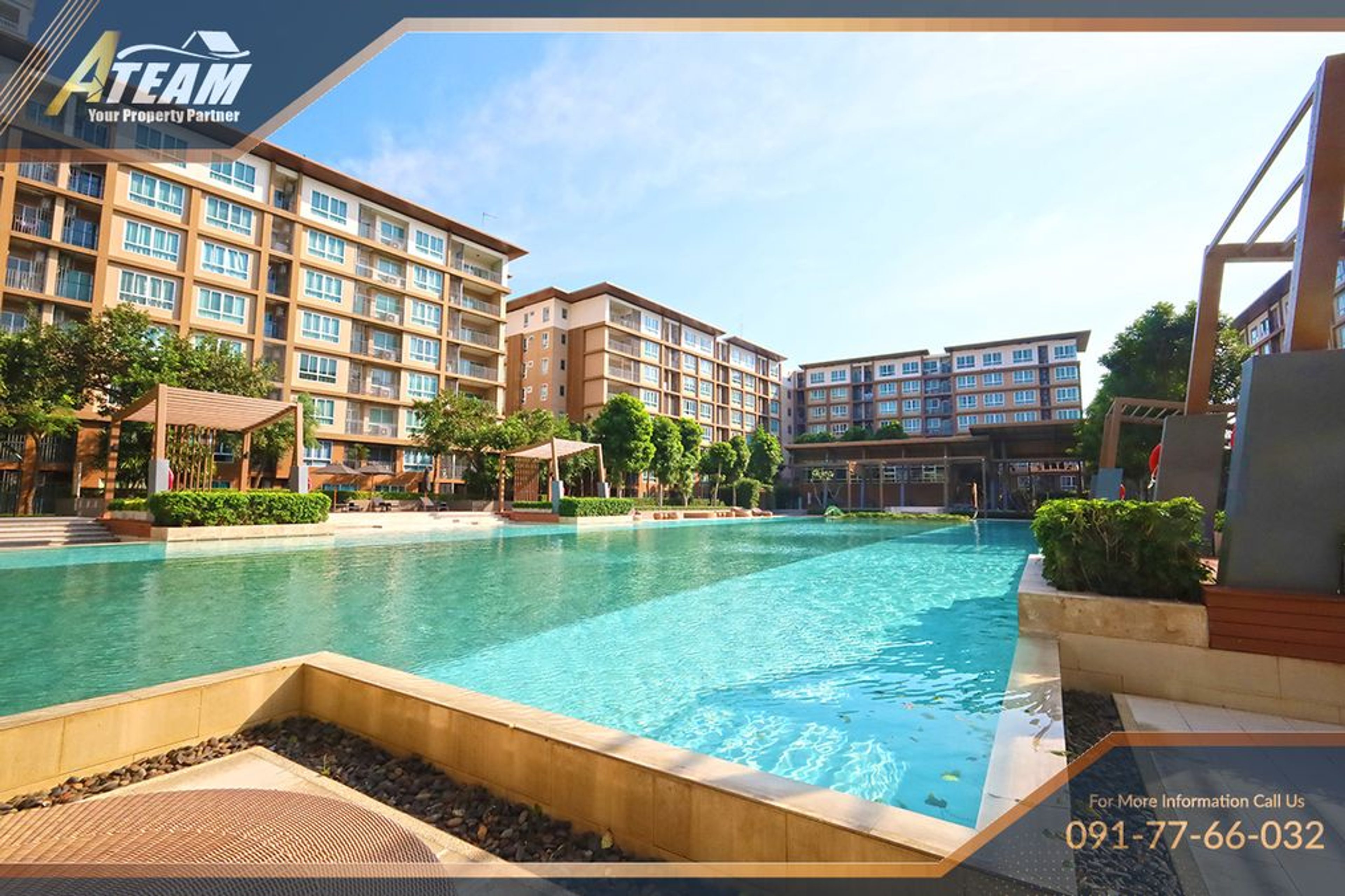 Condo for Sale: 1 Bedroom Baan Thew Lom, Cha-Am thumbnail 2