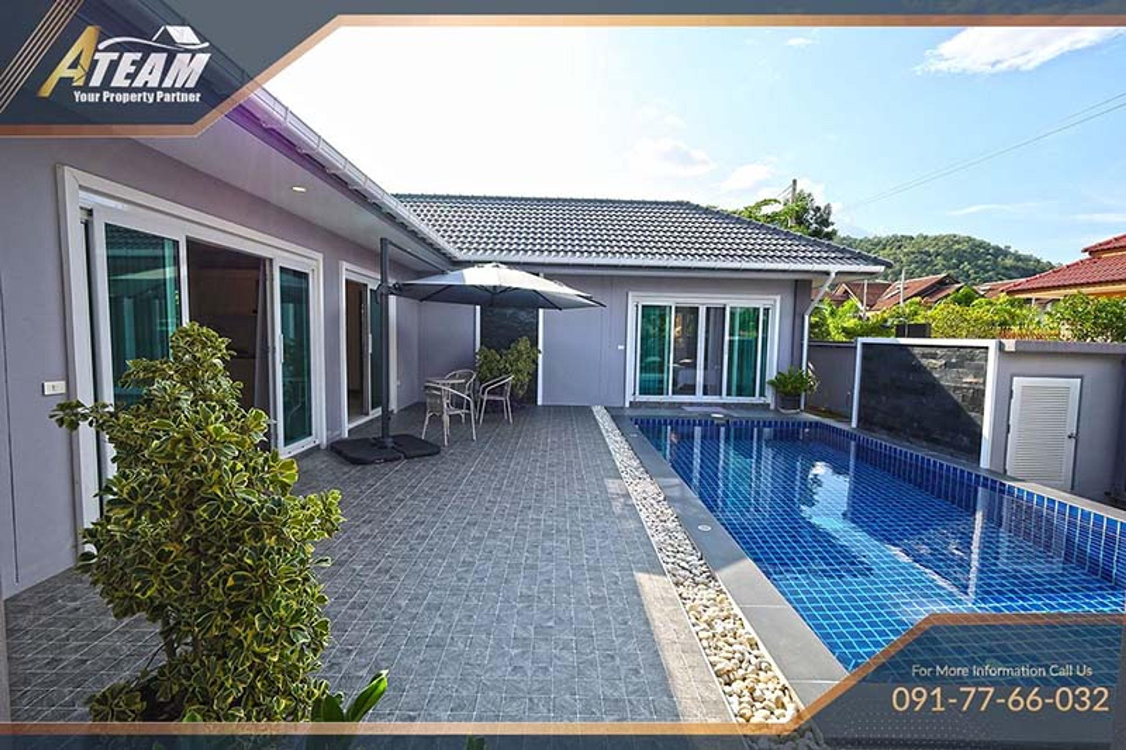 Modern 3-Bedroom Pool Villa - Samor Prong, Hua Hin thumbnail 11