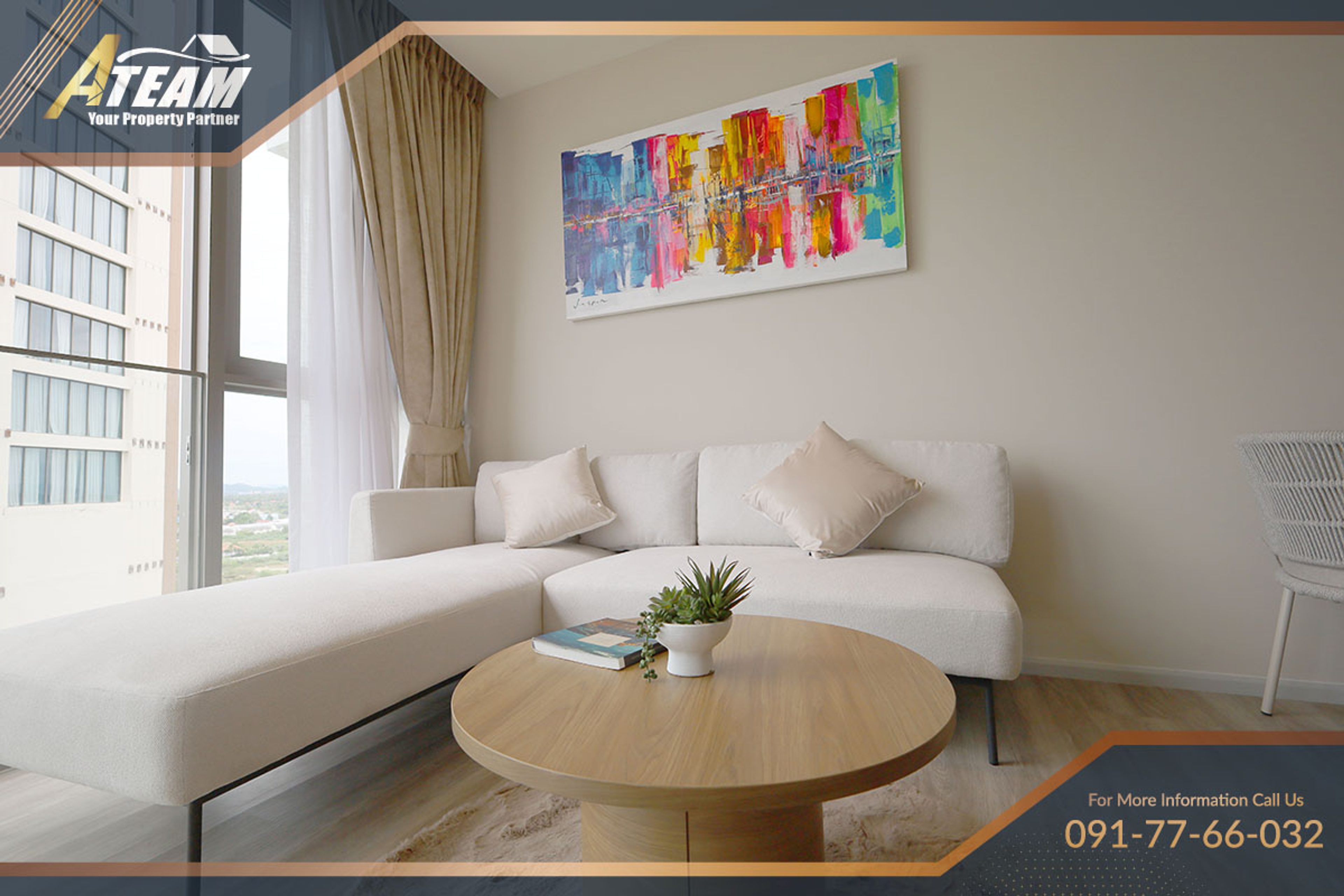 High-End Sea View Condo for Rent at Vehha Hua Hin – 64 SQM | 1 Bedroom thumbnail 7