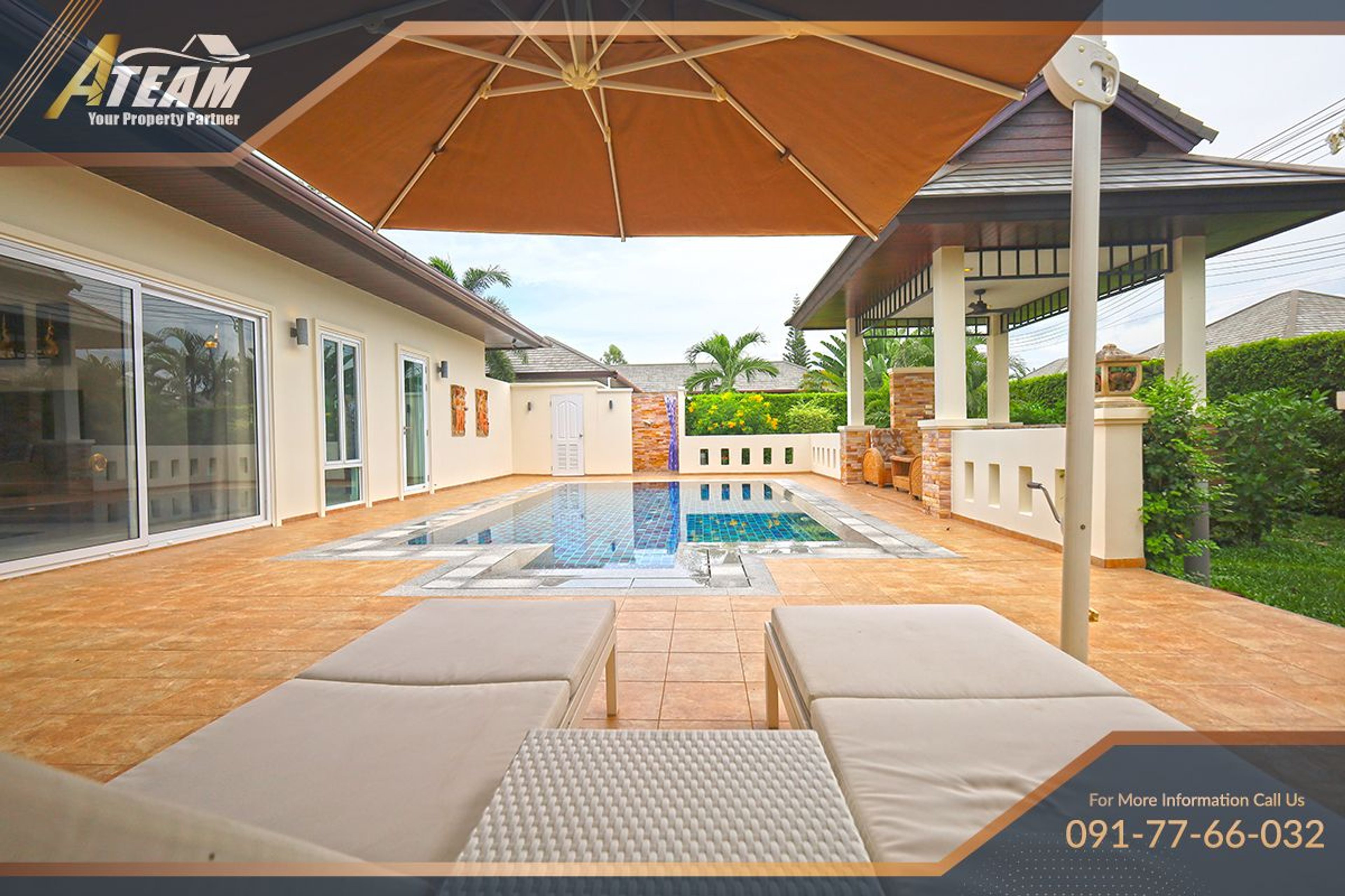 Spacious 3-Bed Pool Villa in Bor Fai, Hua Hin – Nice Breeze 6 thumbnail 12