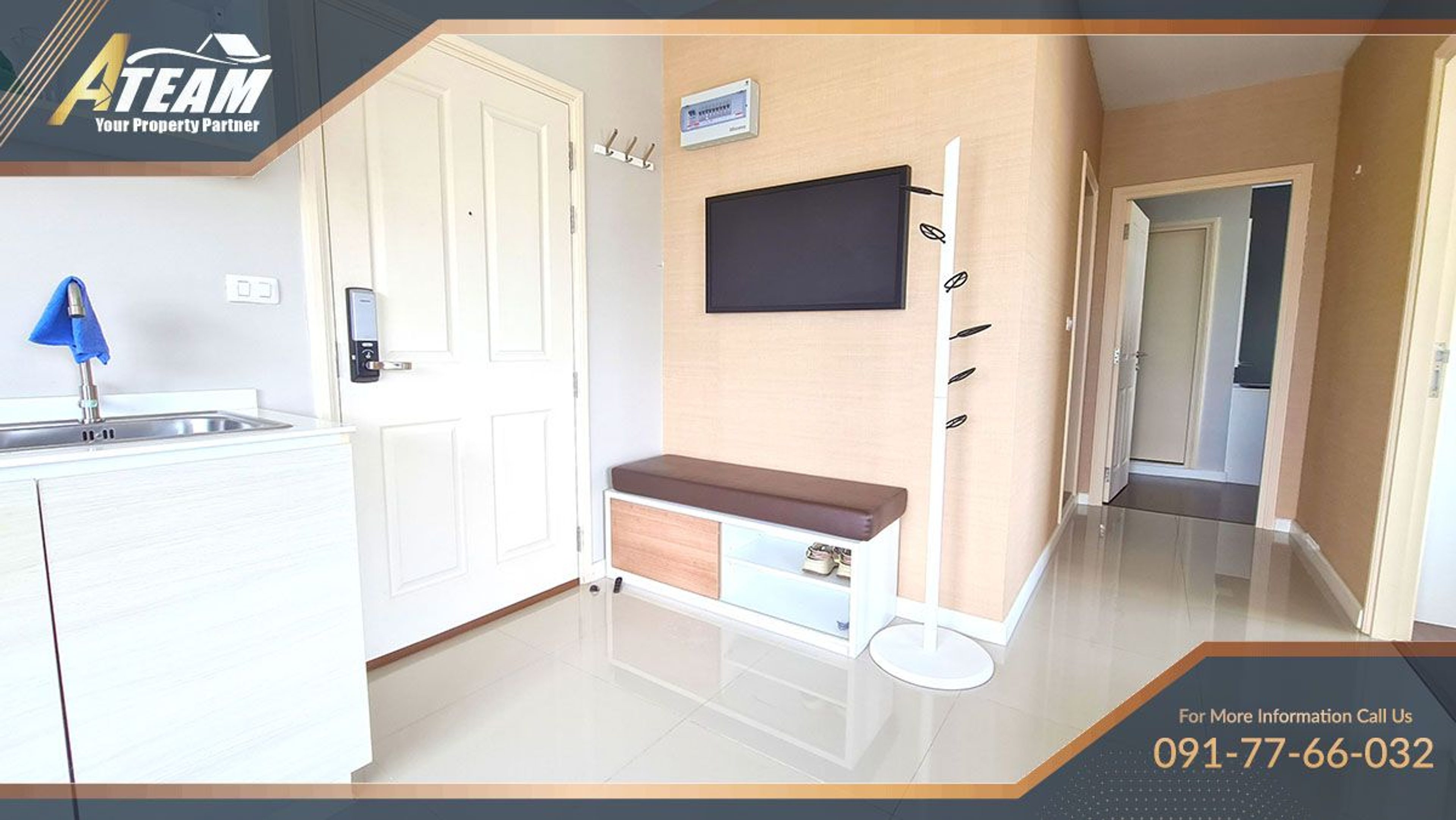 2 Bedroom 2 Bathroom high floor condo for rent at Baan Kieng Fah  thumbnail 16