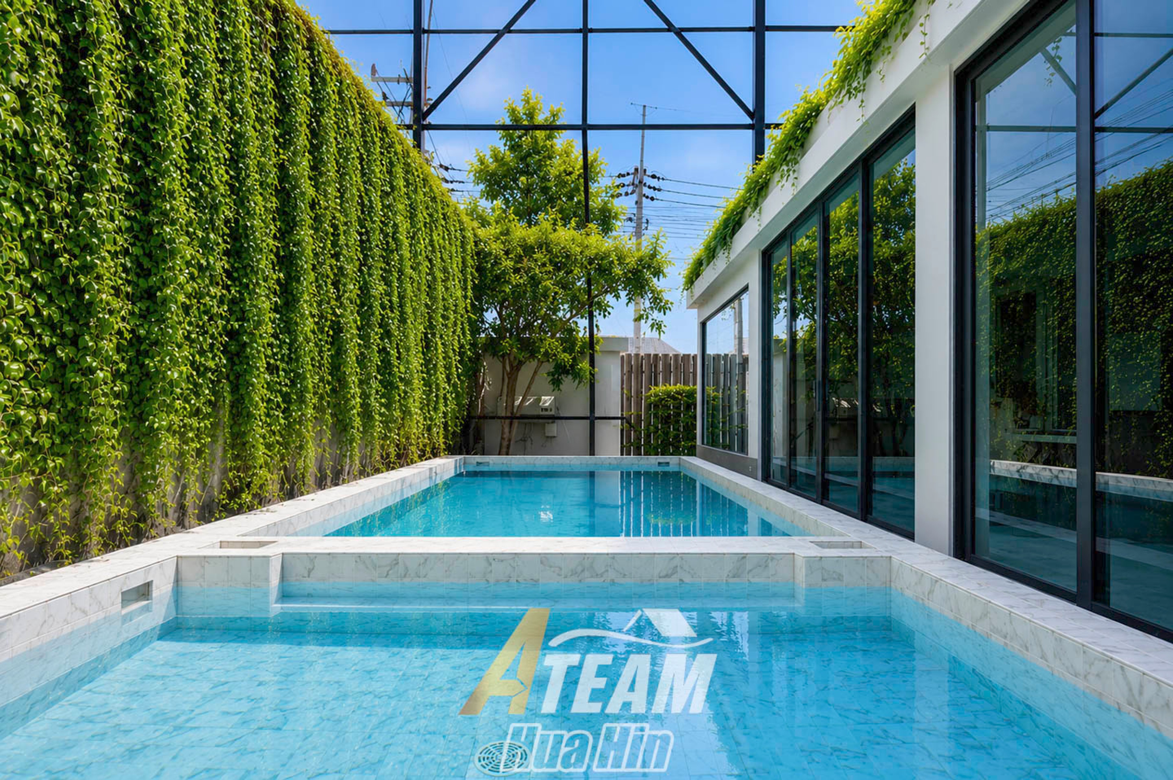 Villa exclusive avec piscine, 3 chambres, sauna et baignoire extérieure – Hua Hin
