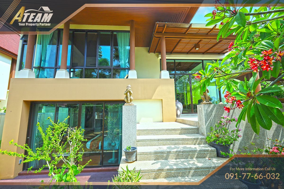 3 bedrooms Bali style pool villa in Panorama Kao Tao