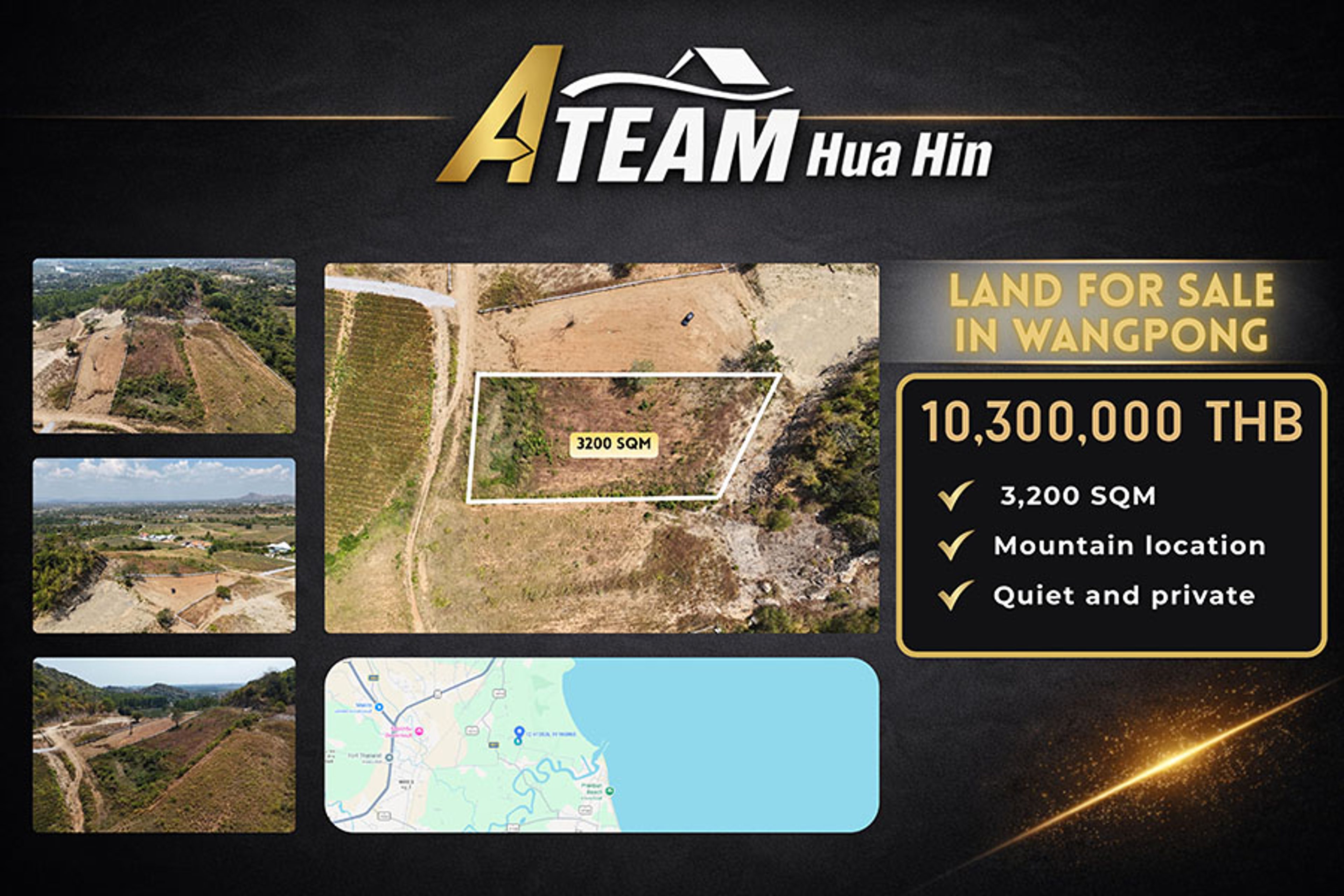 Mountain View Land for Sale — Peaceful Hillside Setting