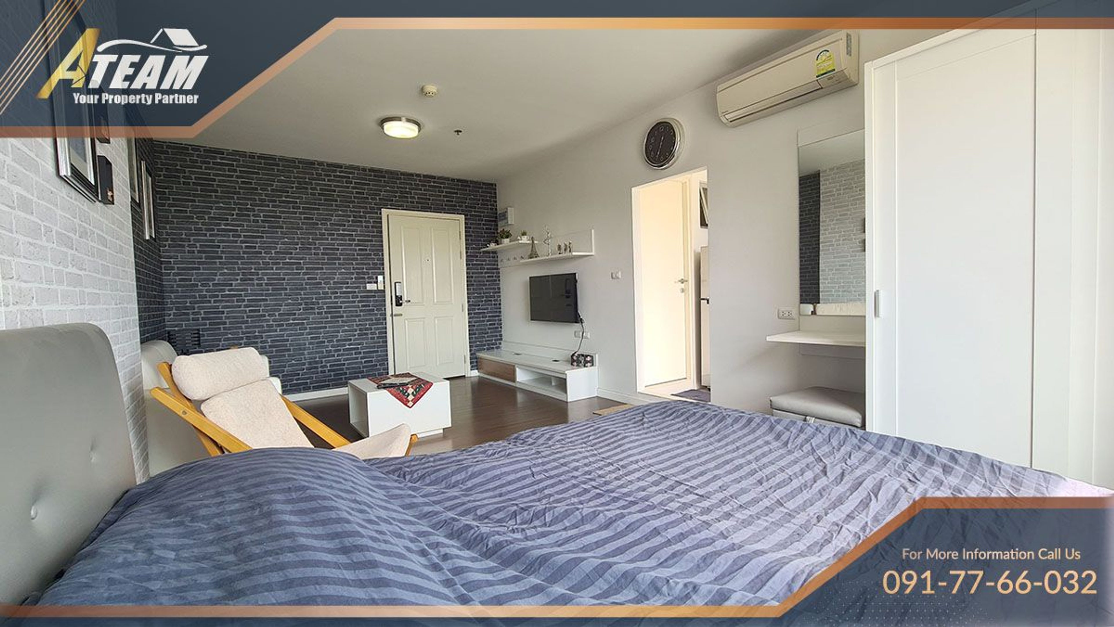 Apartment / Condo For Rent - - 1 Bedroom - 1 Bathroom - Price ฿12,000  thumbnail 7