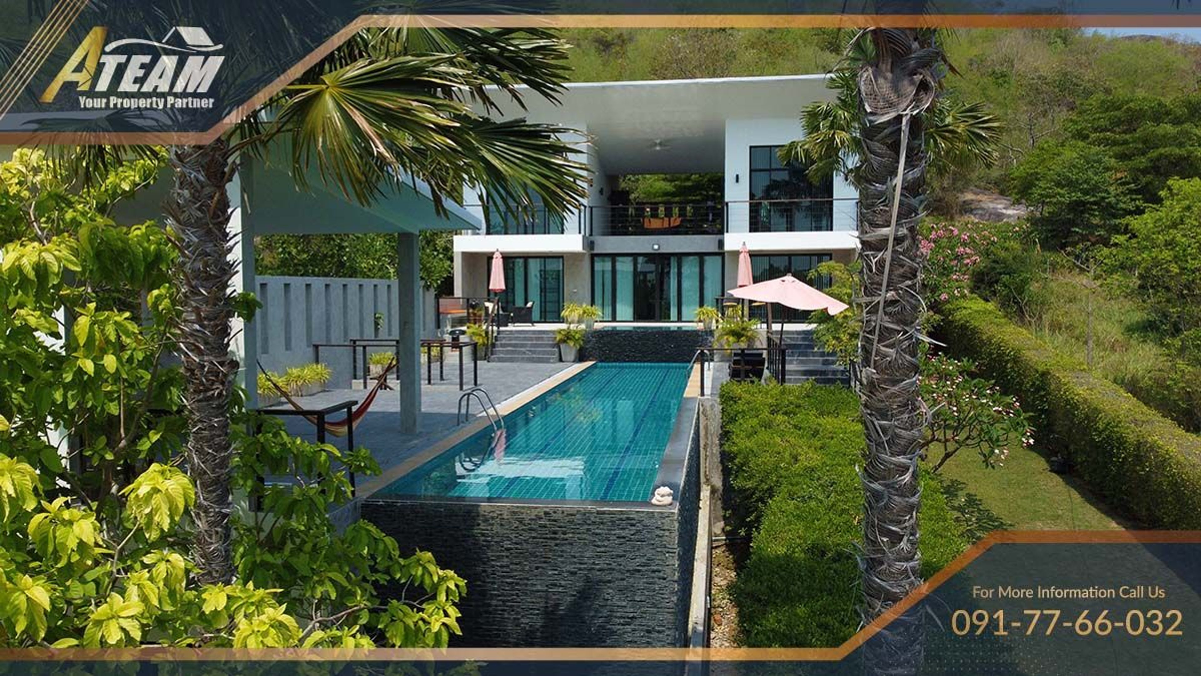 unique 1 rai Sea view property in Khao Tao  thumbnail 2