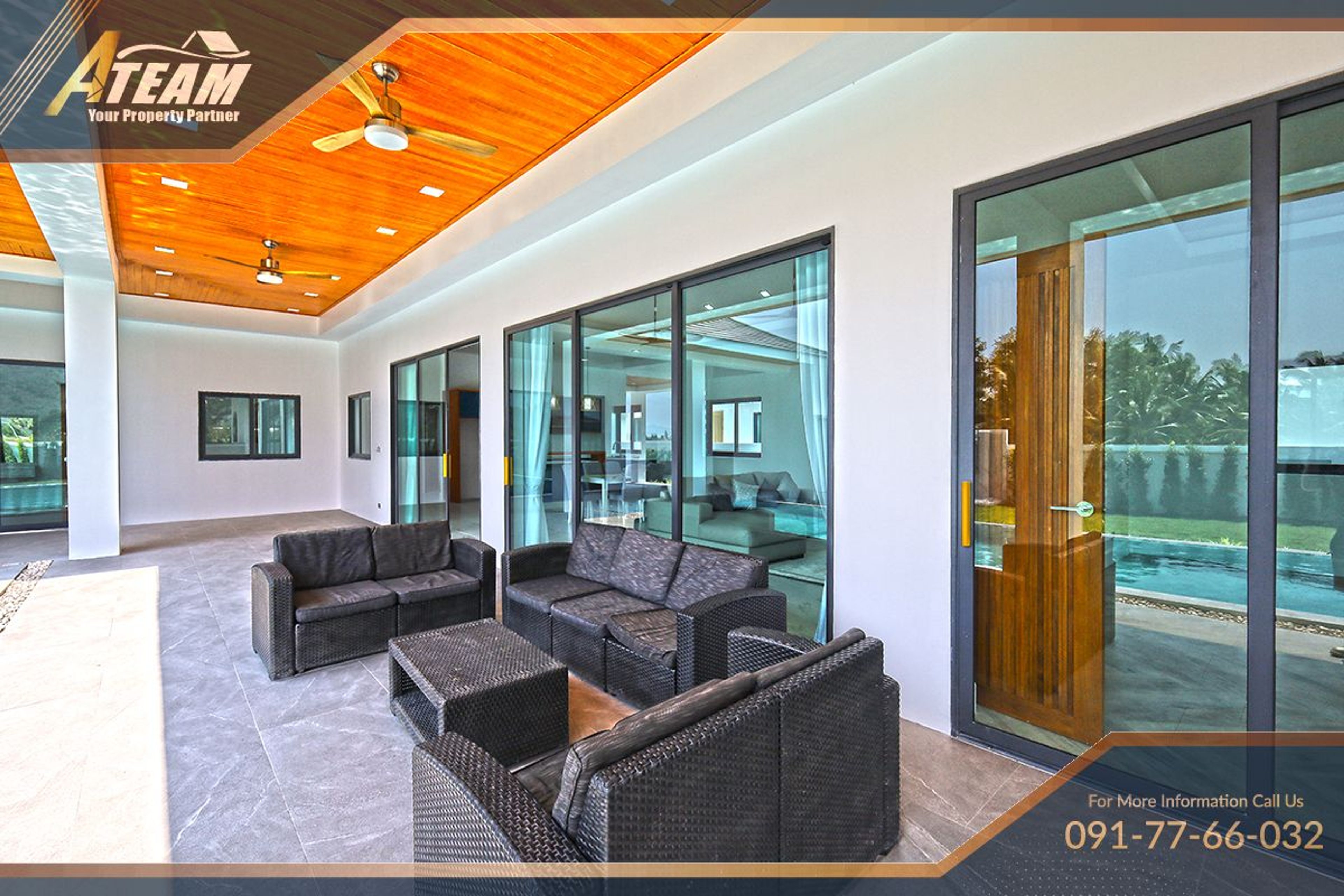 Stunning 4-Bedroom Villa with Panoramic Mountain Views - Soi 112 thumbnail 5