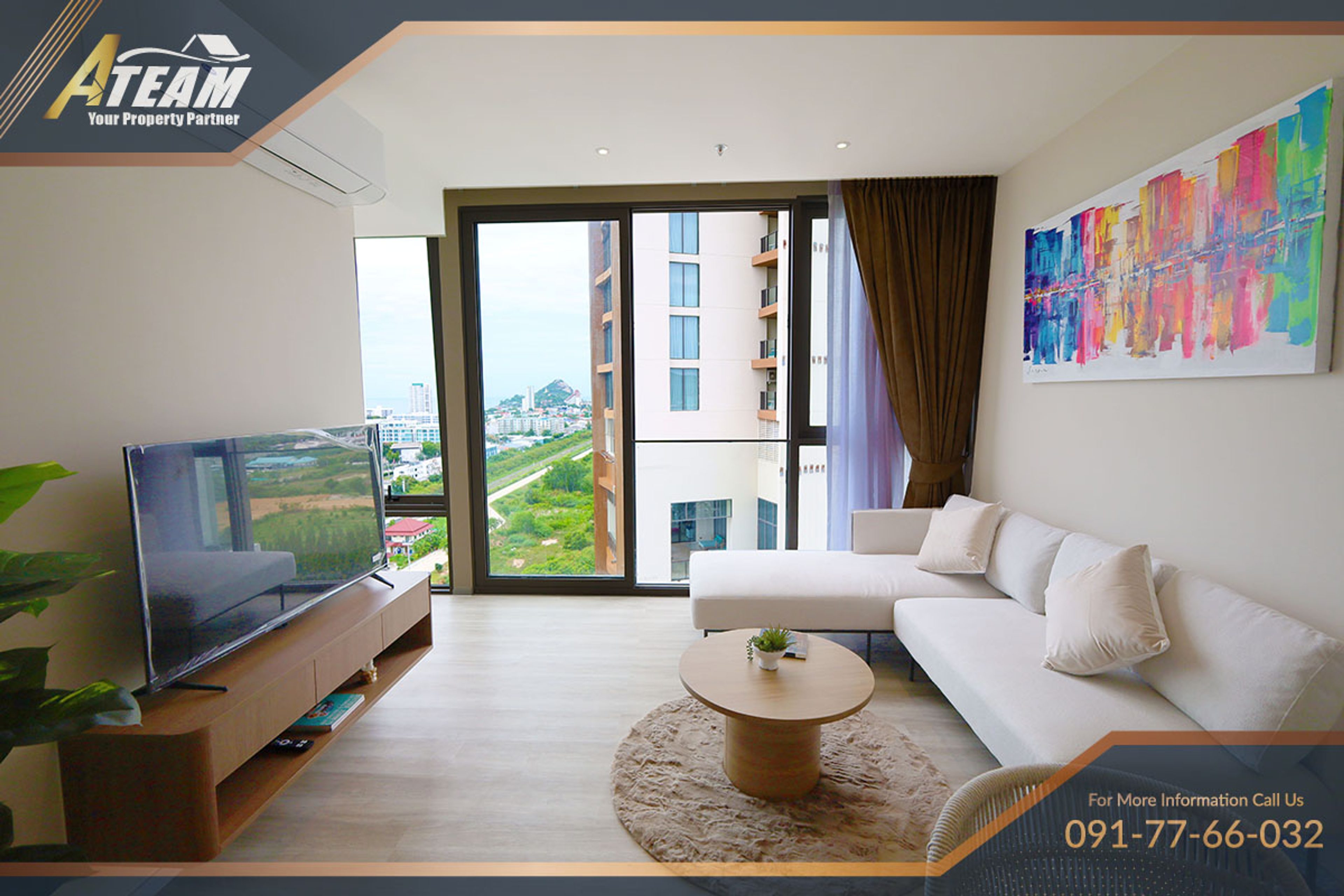 High-End Sea View Condo for Rent at Vehha Hua Hin – 64 SQM | 1 Bedroom thumbnail 12