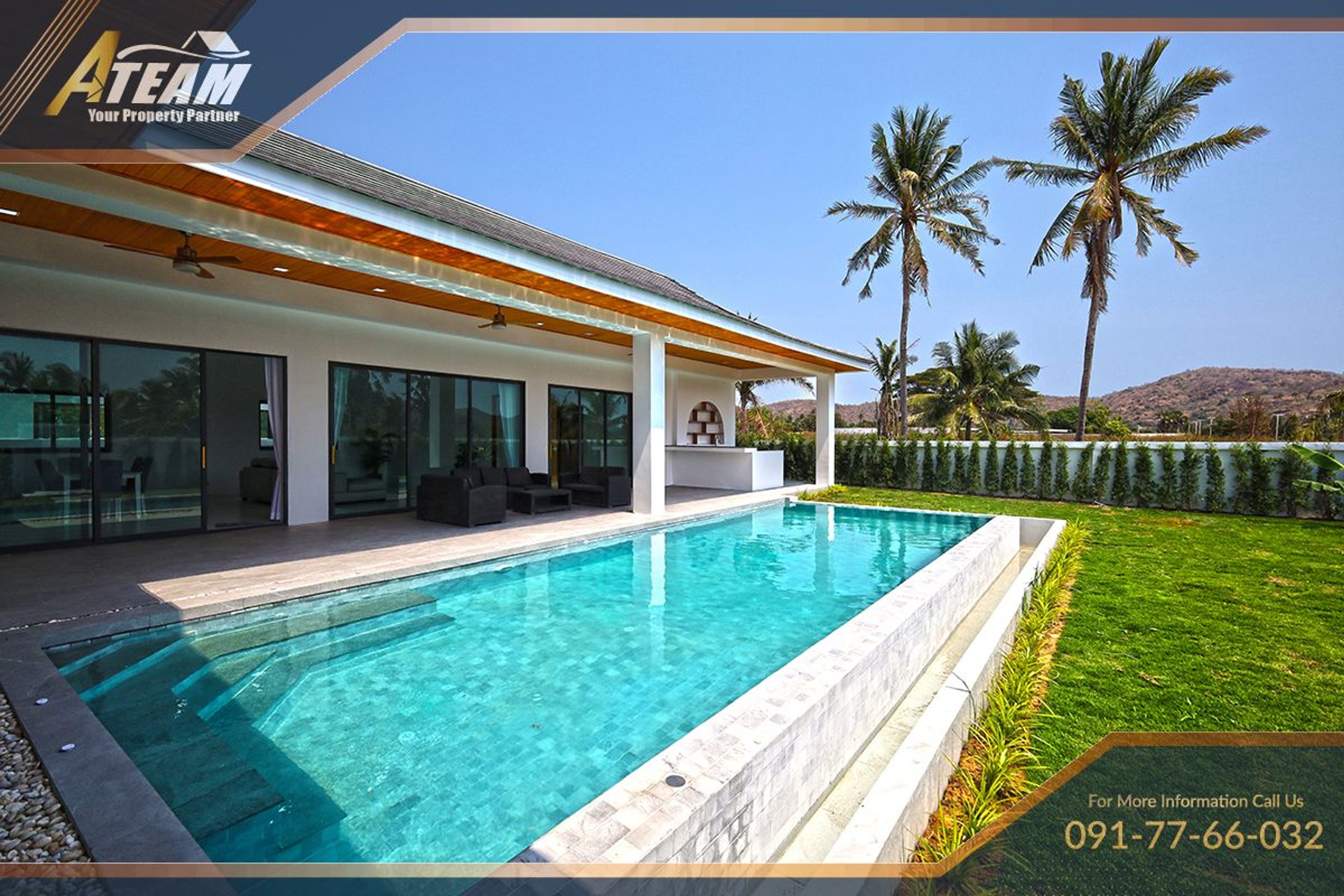 Stunning 4-Bedroom Villa with Panoramic Mountain Views - Soi 112 thumbnail 2