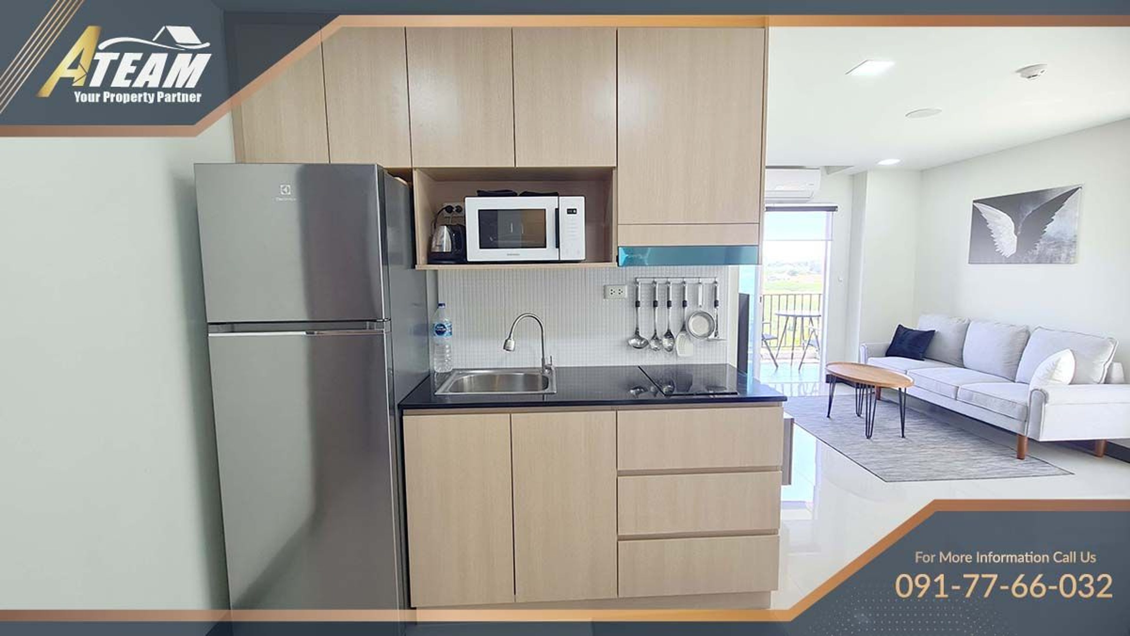 Apartment / Condo For Rent - - 2 Bedrooms - 2 Bathrooms - Price ฿25,00 thumbnail 3