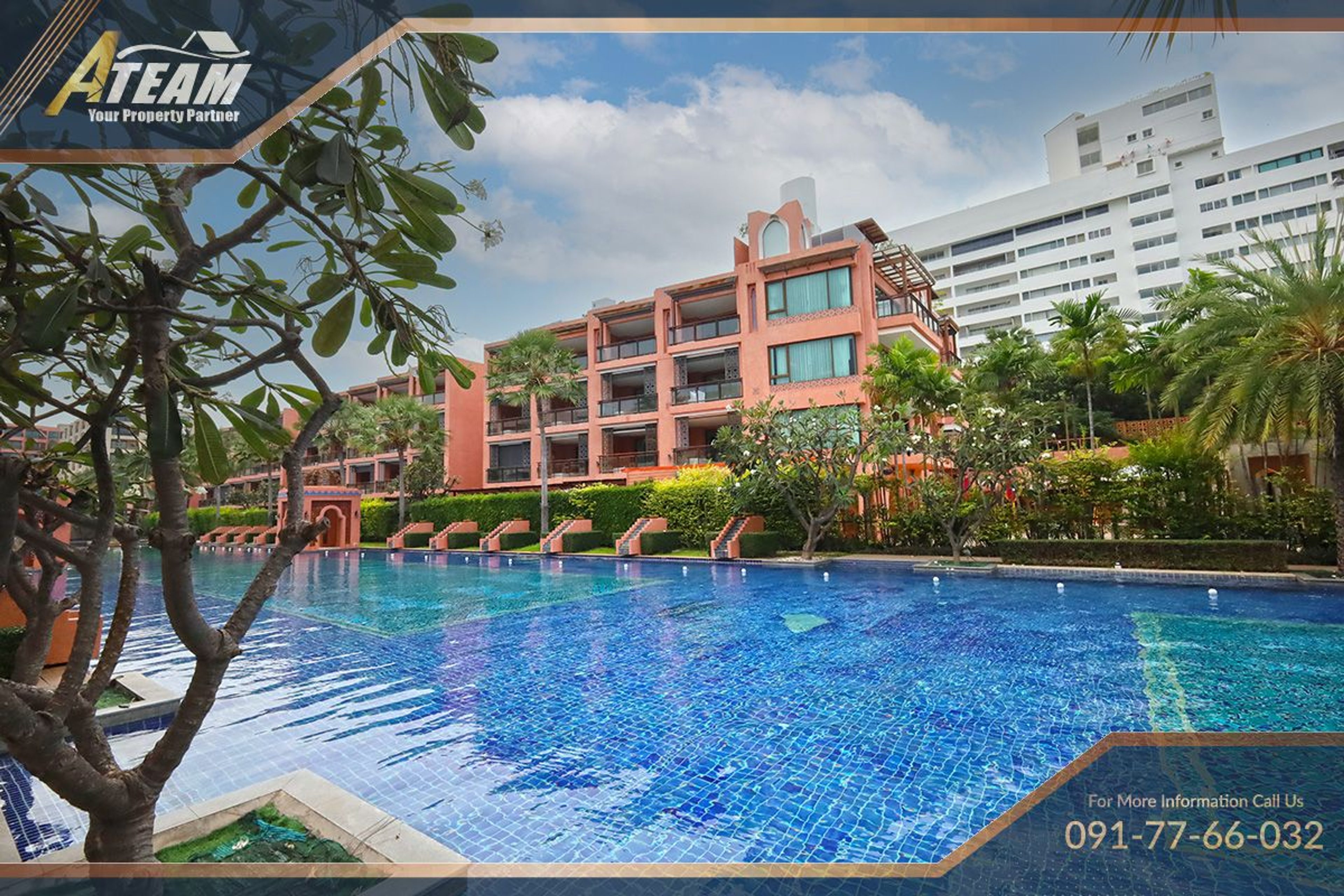 Apartment / Condo For Rent - - 2 Bedrooms - 2 Bathrooms - Price ฿42,00