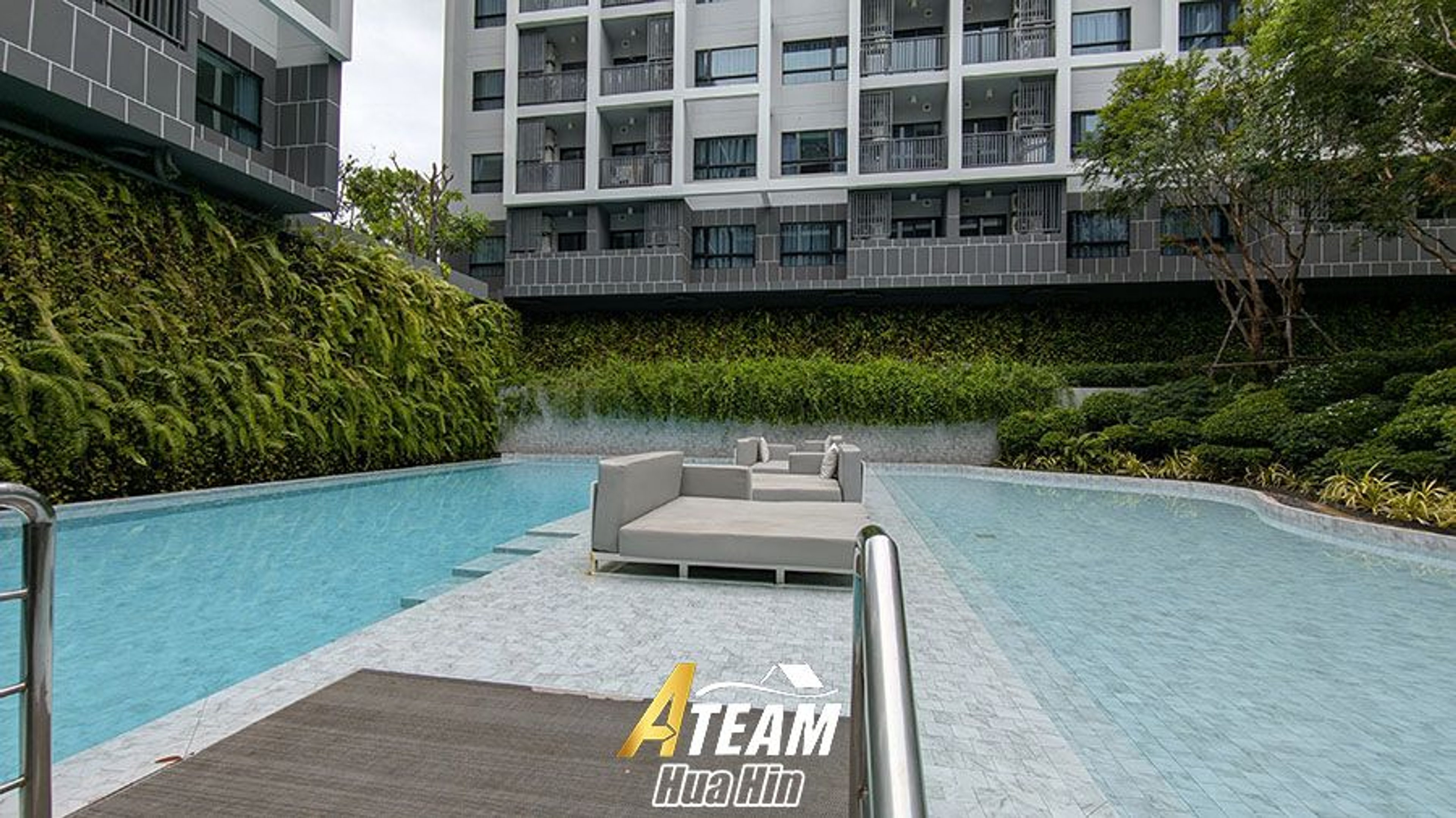 Modern 1-Bedroom  Pool View 2.5 M Dusit D2 Hua Hin  thumbnail 3
