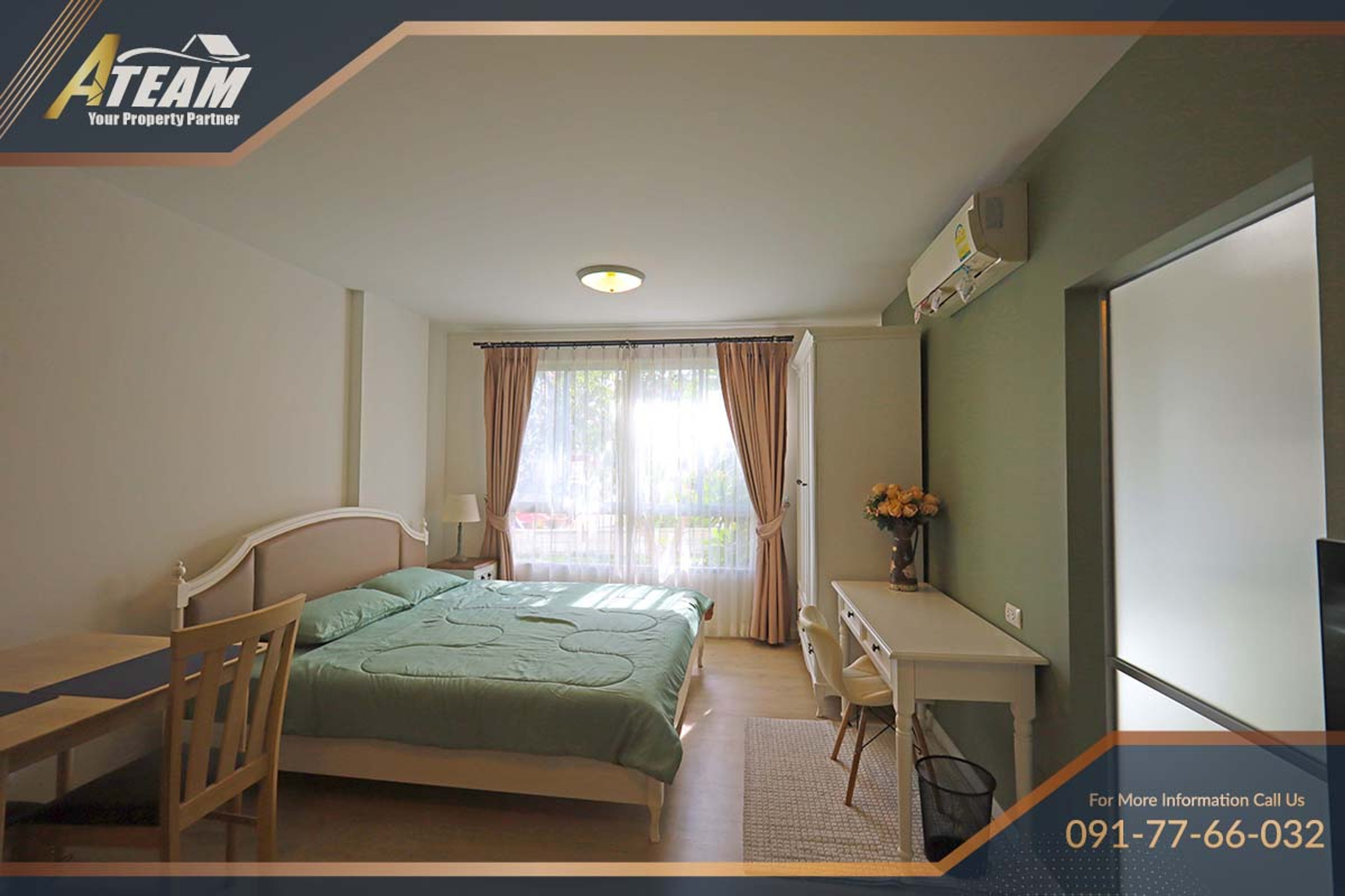 Studio Condo at Baan Peang Ploen For rent  