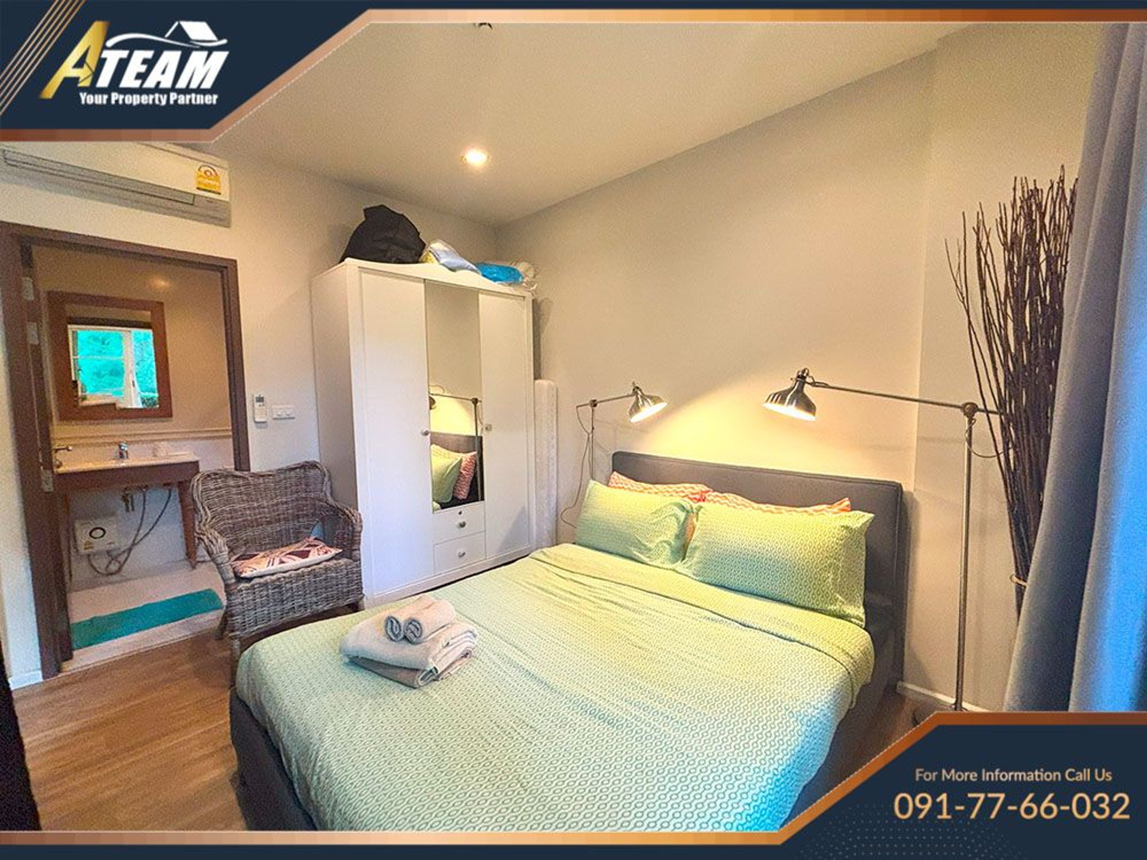 Stylish 1-Bedroom Condo for Rent at Autumn Hua Hin thumbnail 2