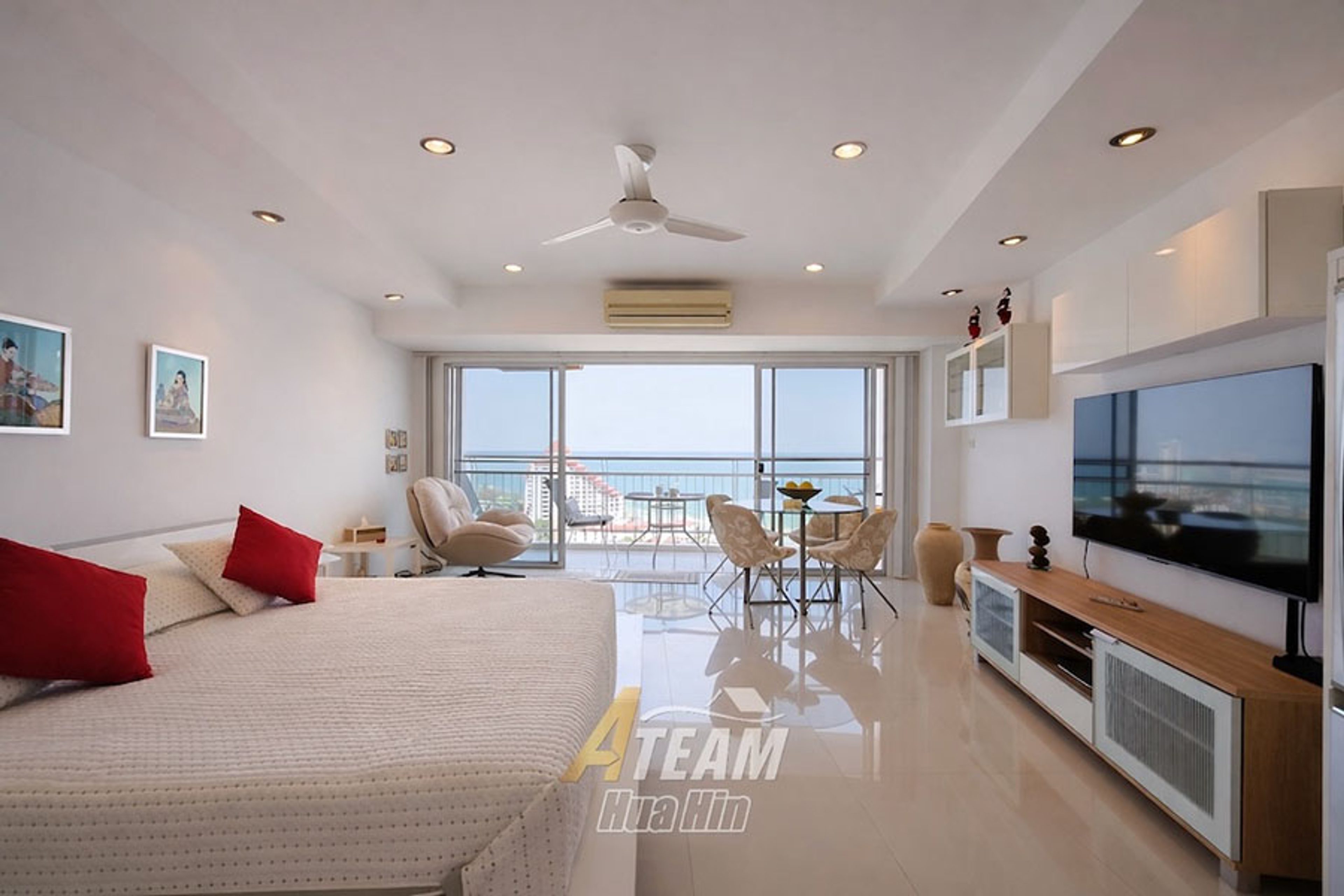 Sea View Studio Condo for Rent – Jamjuree Condo, Hua Hin thumbnail 8