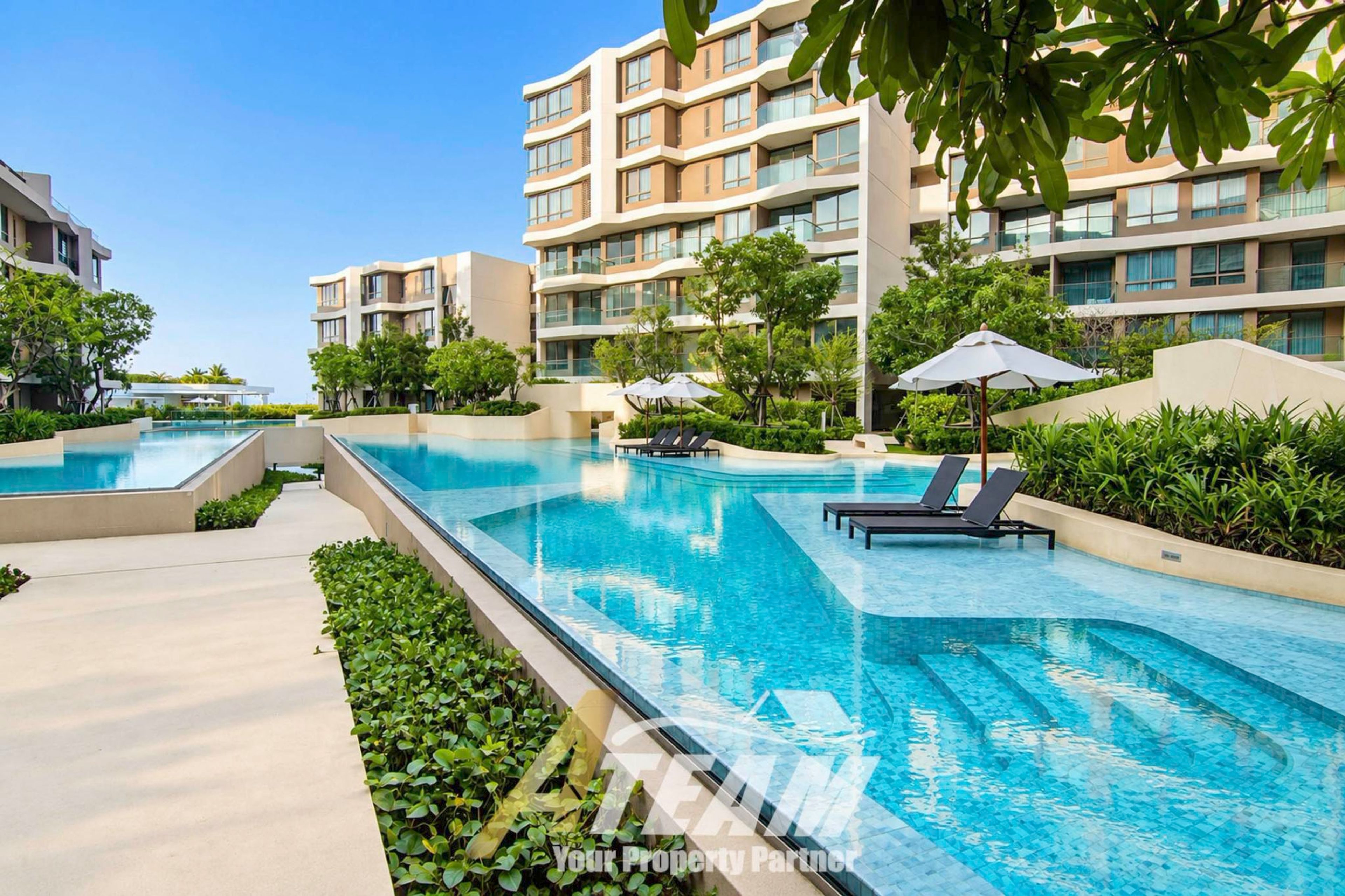 Modern 1-Bedroom Pool View Condo for Rent at Veranda Residence Hua Hin, thumbnail 16