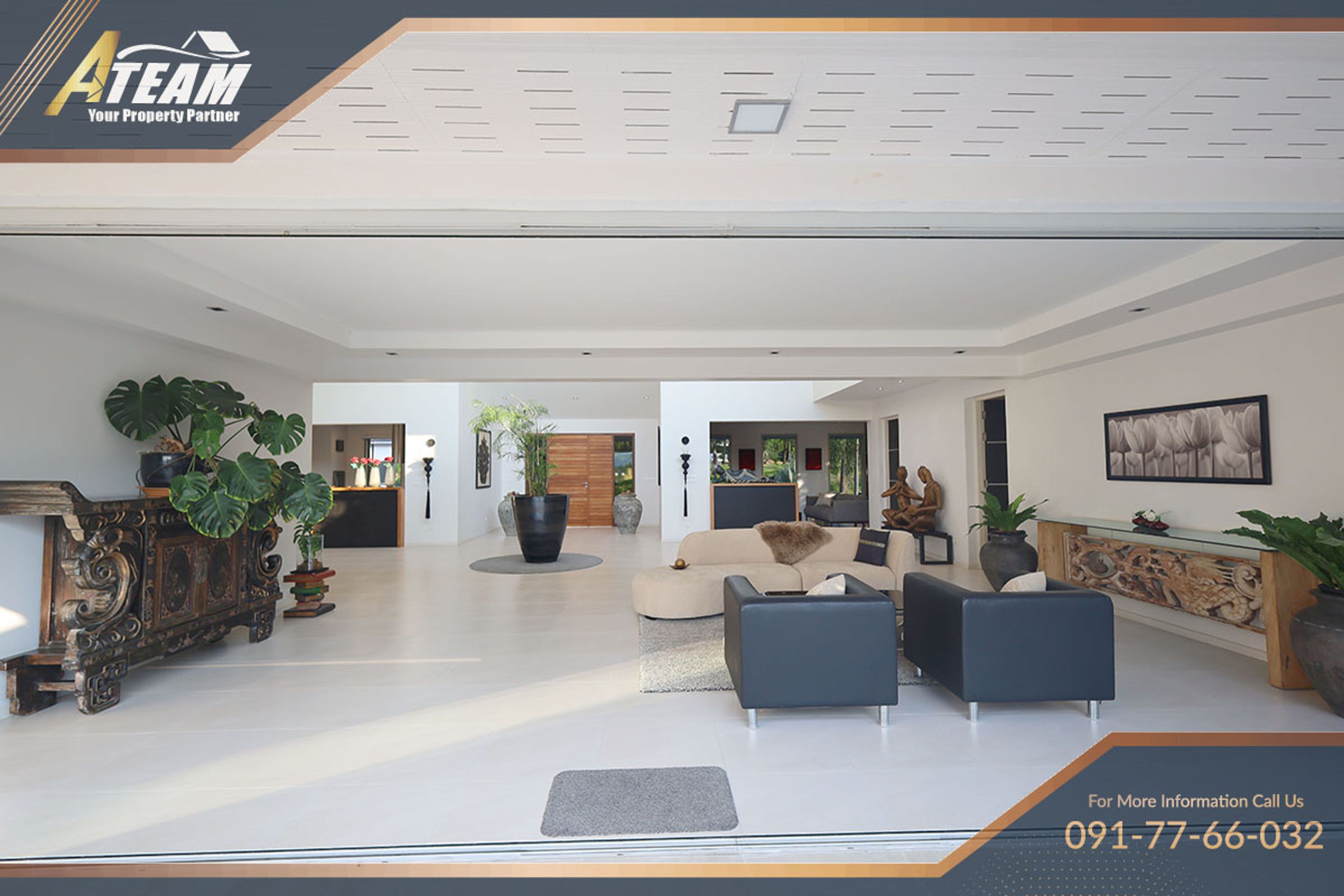 Unique Design  5 Bedroom Villa with stunning  golf view at Palm Hills thumbnail 28