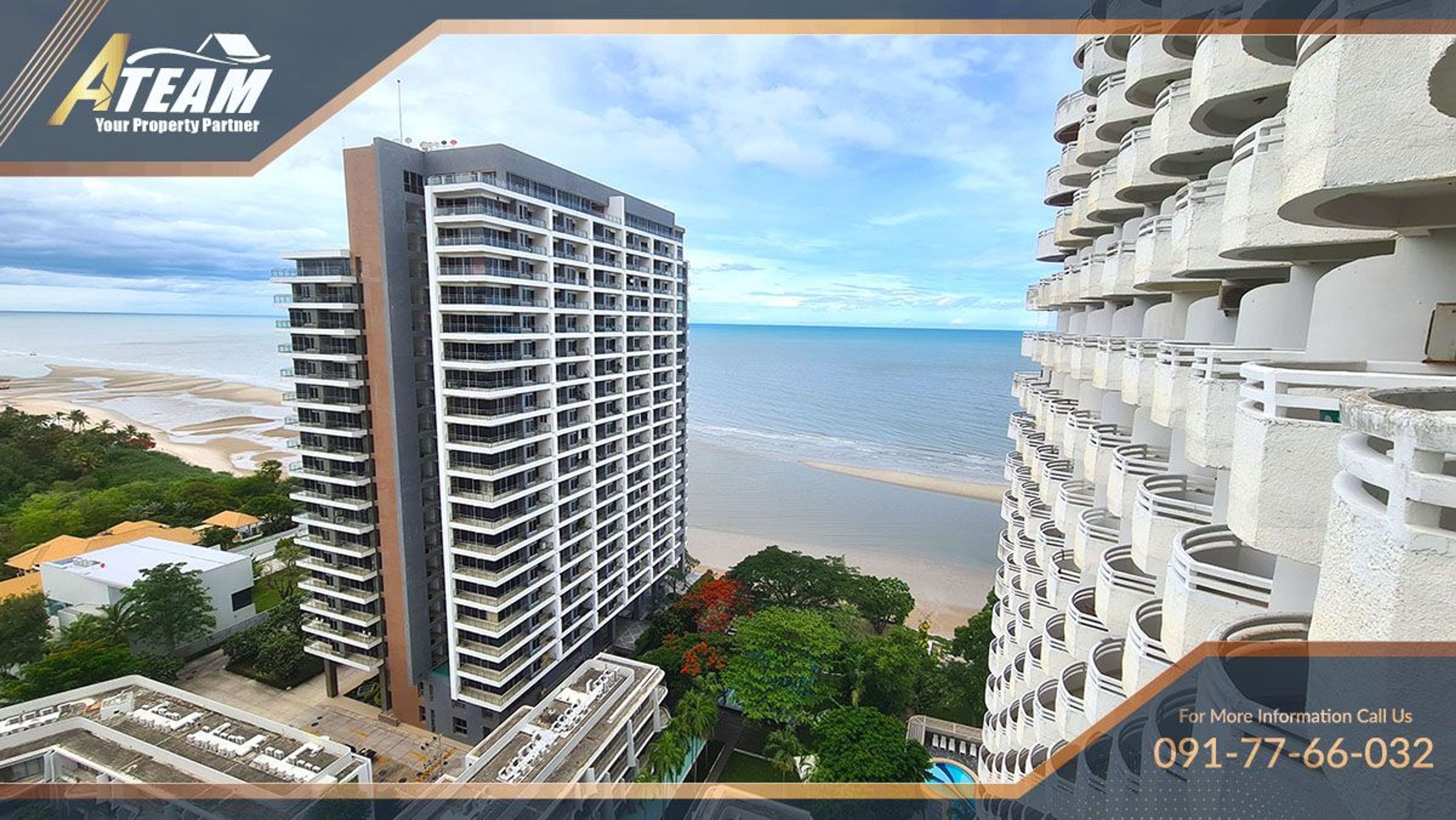 1 Bedroom Beachfront Condo with Seaview in Cha-Am For sale thumbnail 19