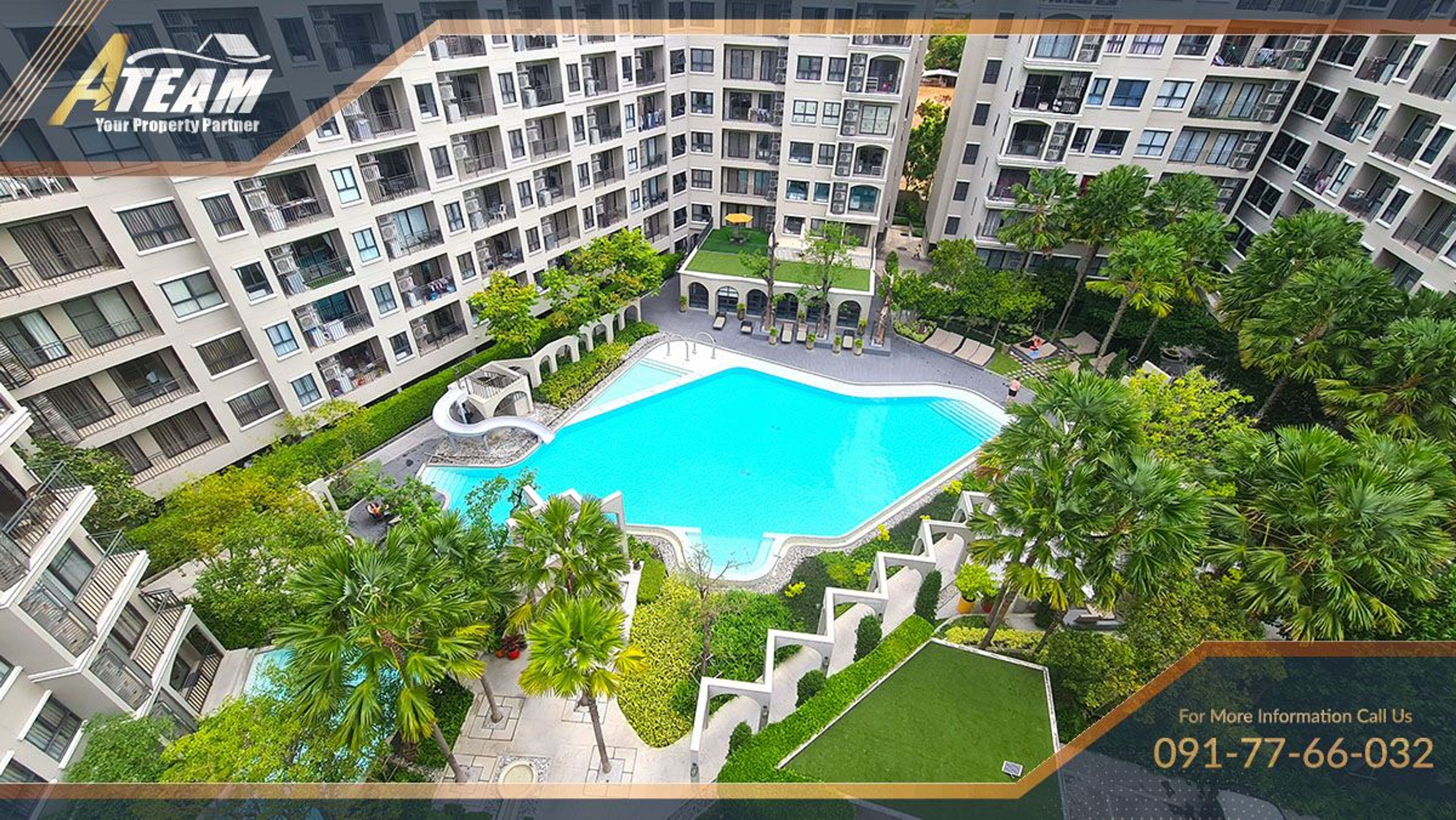Apartment / Condo For Rent - - 2 Bedrooms - 2 Bathrooms - Price ฿45,00 thumbnail 2