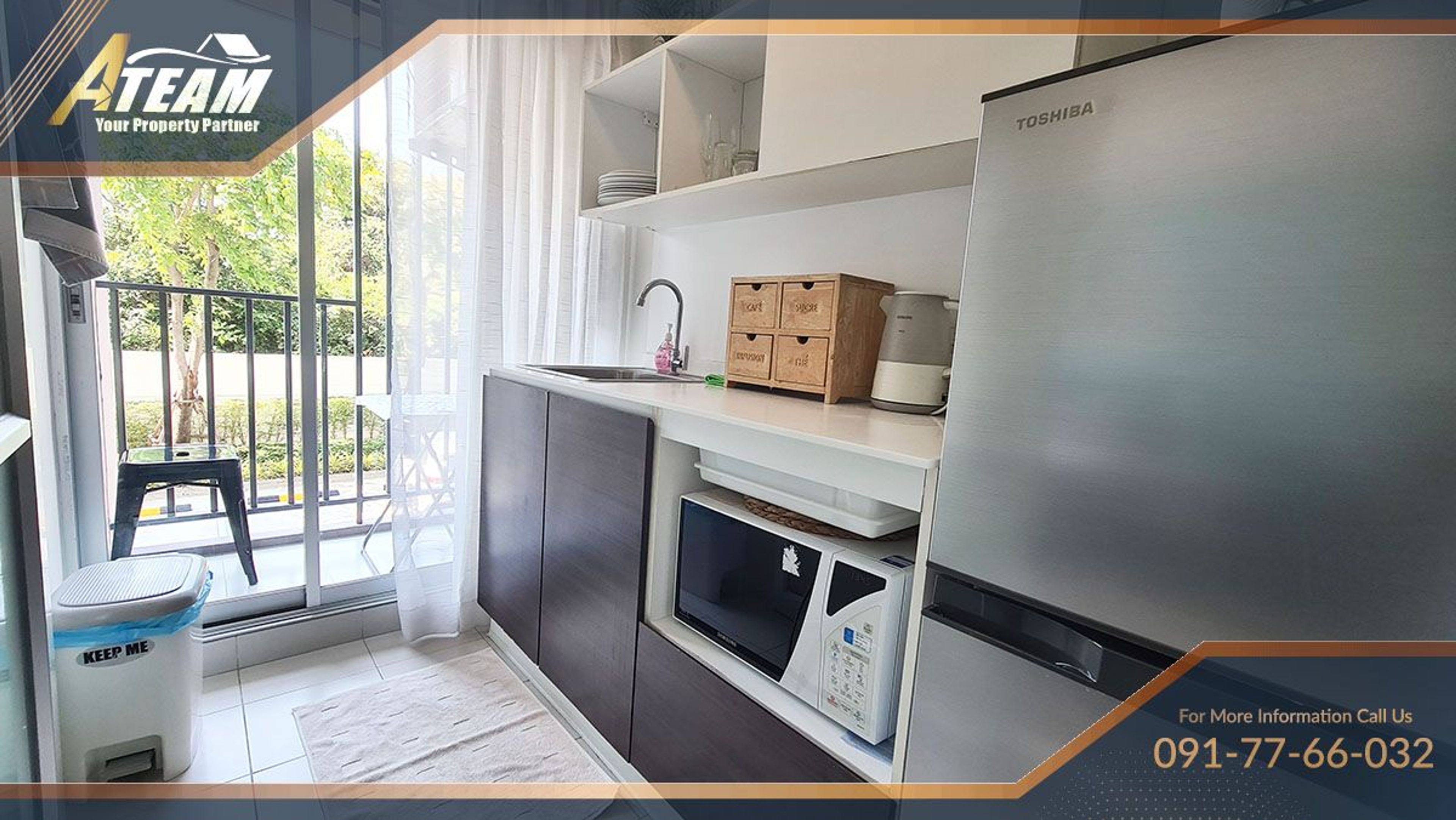 Apartment / Condo For Rent - - 1 Bedroom - 1 Bathroom - Price ฿15,000  thumbnail 8