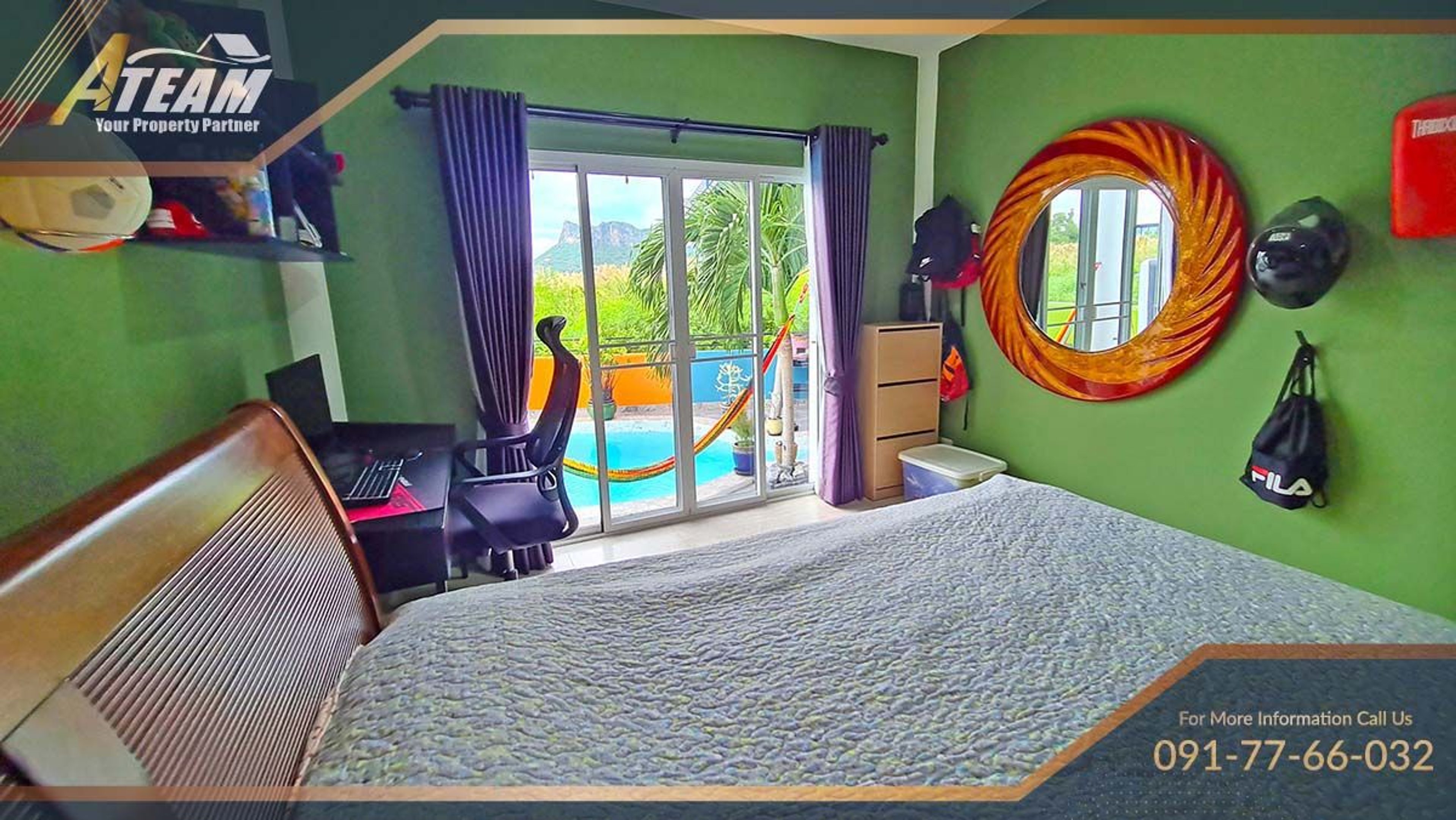 Cha Am impressive mountain view 2 story house with additional  584 Sqm thumbnail 39