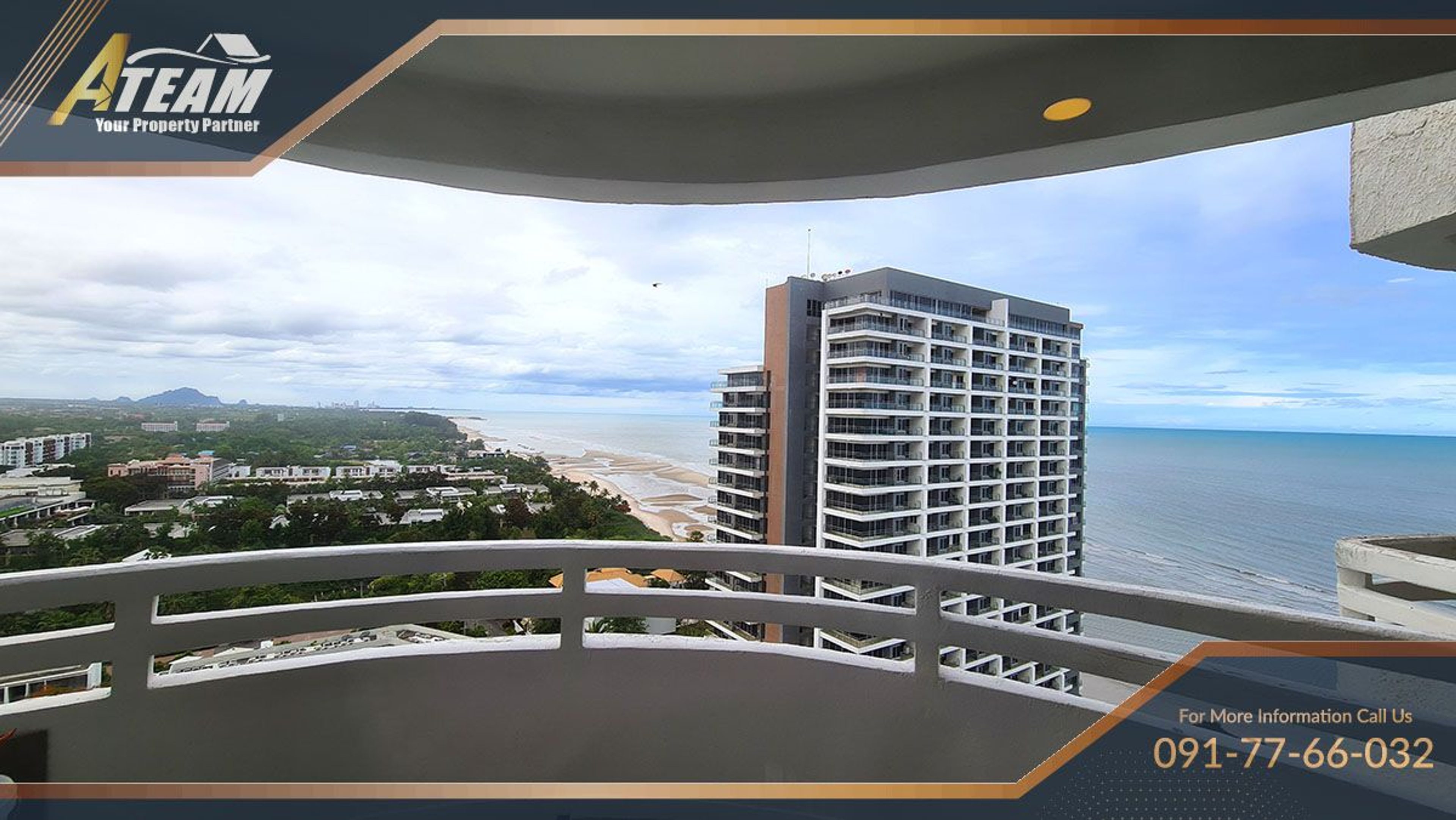 1 Bedroom Beachfront Condo with Seaview in Cha-Am For sale thumbnail 14