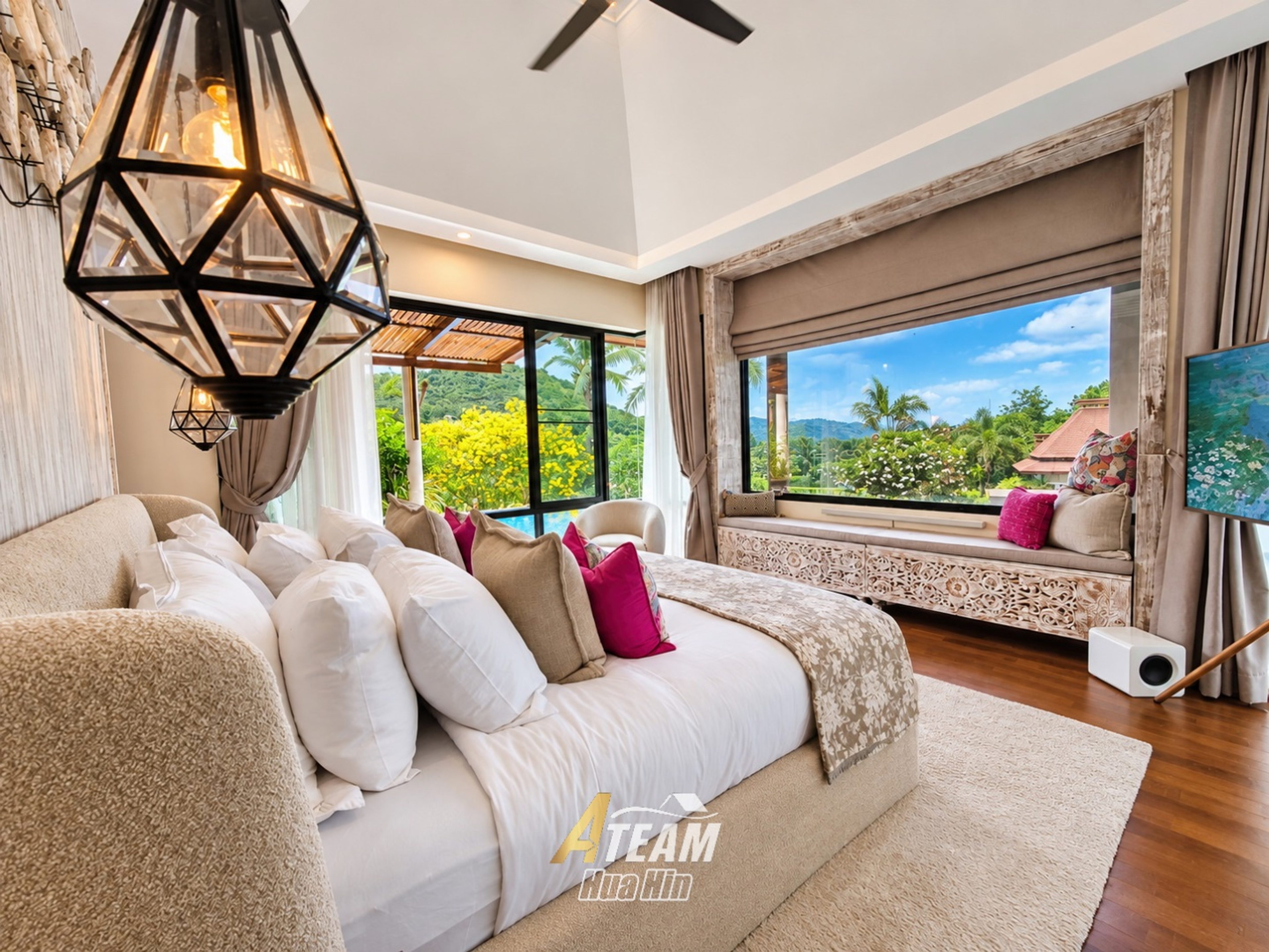 Spacious 3-Bedroom Pool Villa with Mountain Views – Panorama Village, Khao Tao thumbnail 74